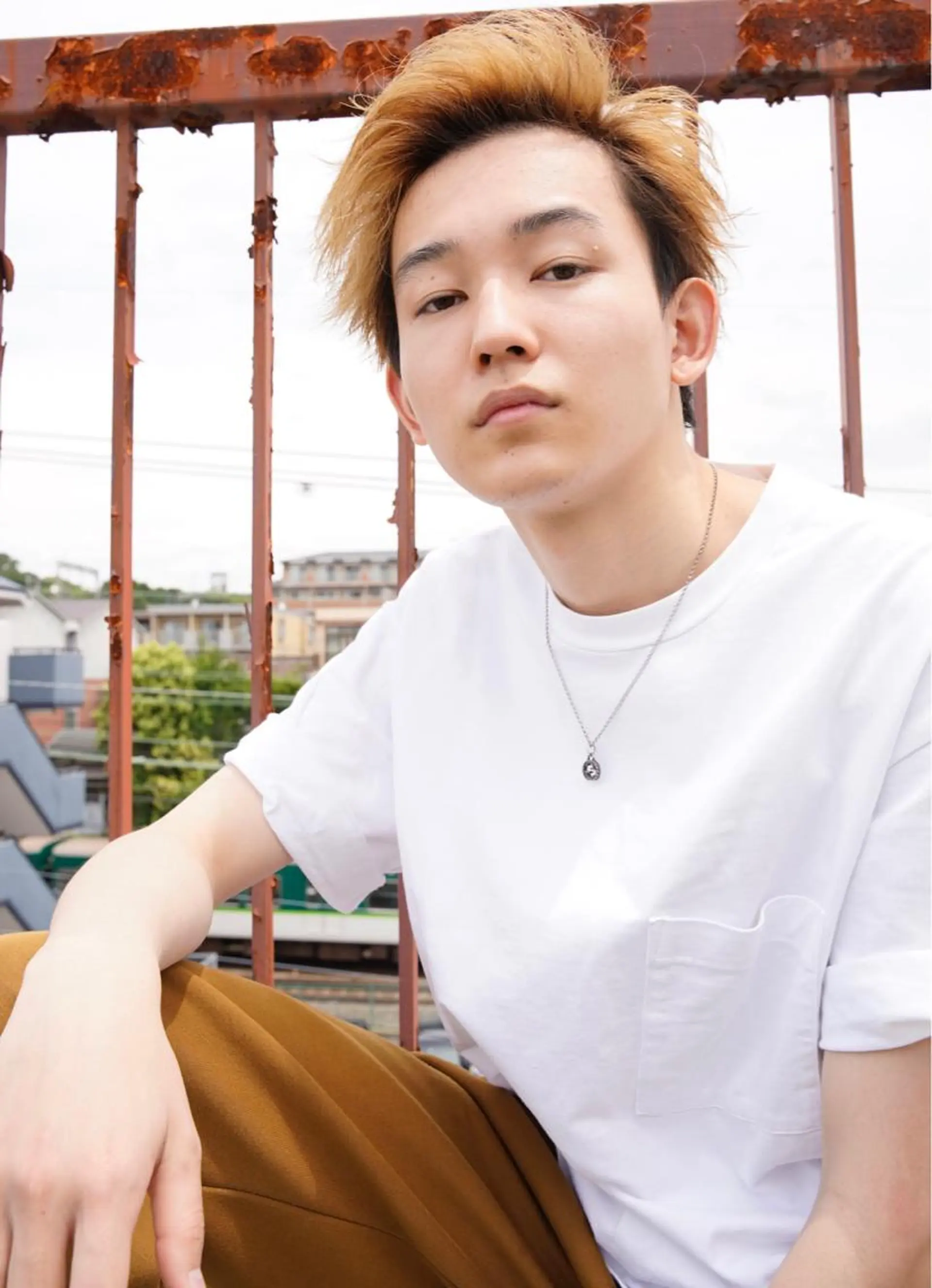 ショート カラー メンズ メンズヘア特化 崎田 成人のヘアスタイル