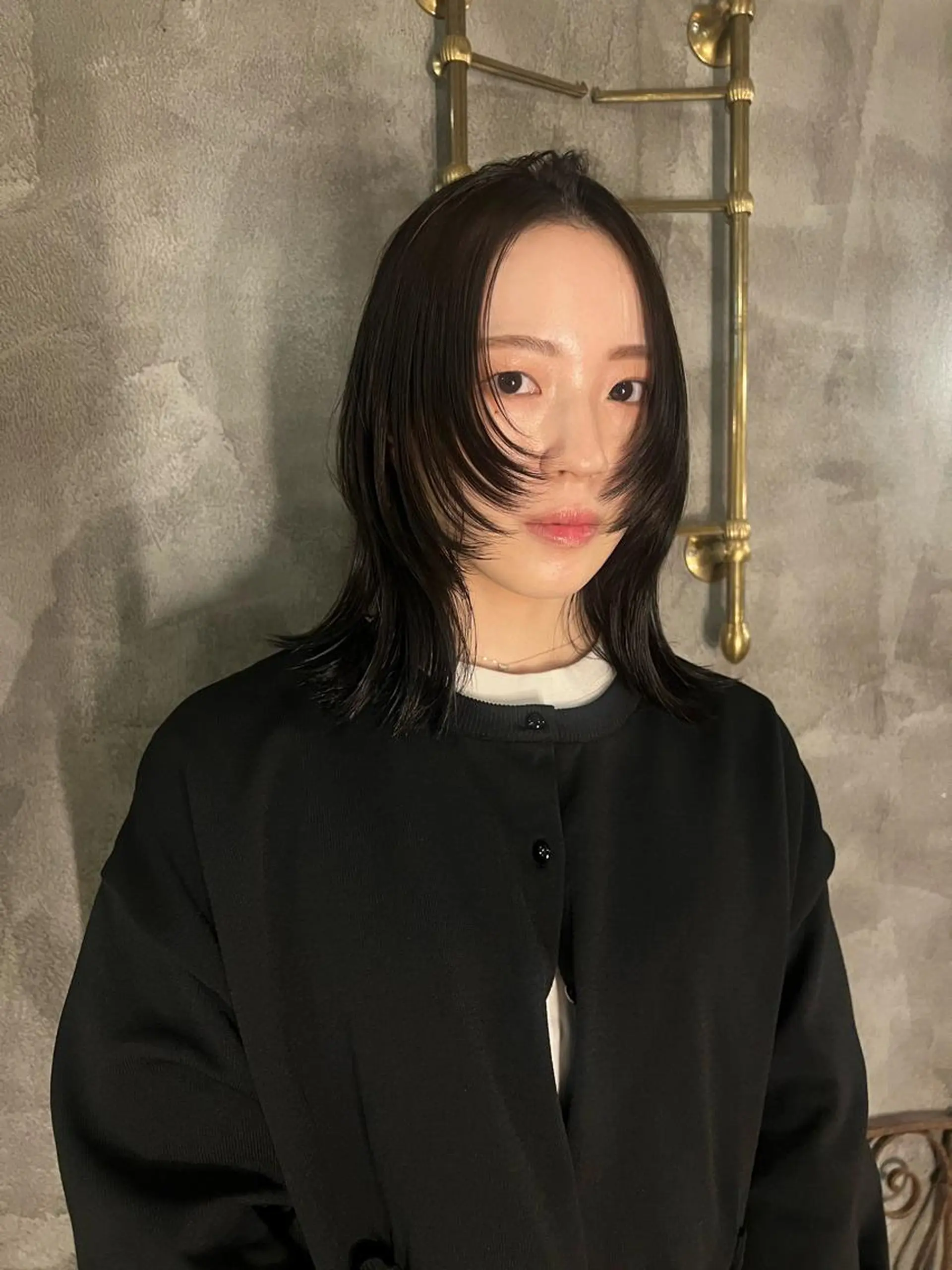 ミディアム カラー 圧倒的デザイン力 店長🎨RENAのヘアスタイル