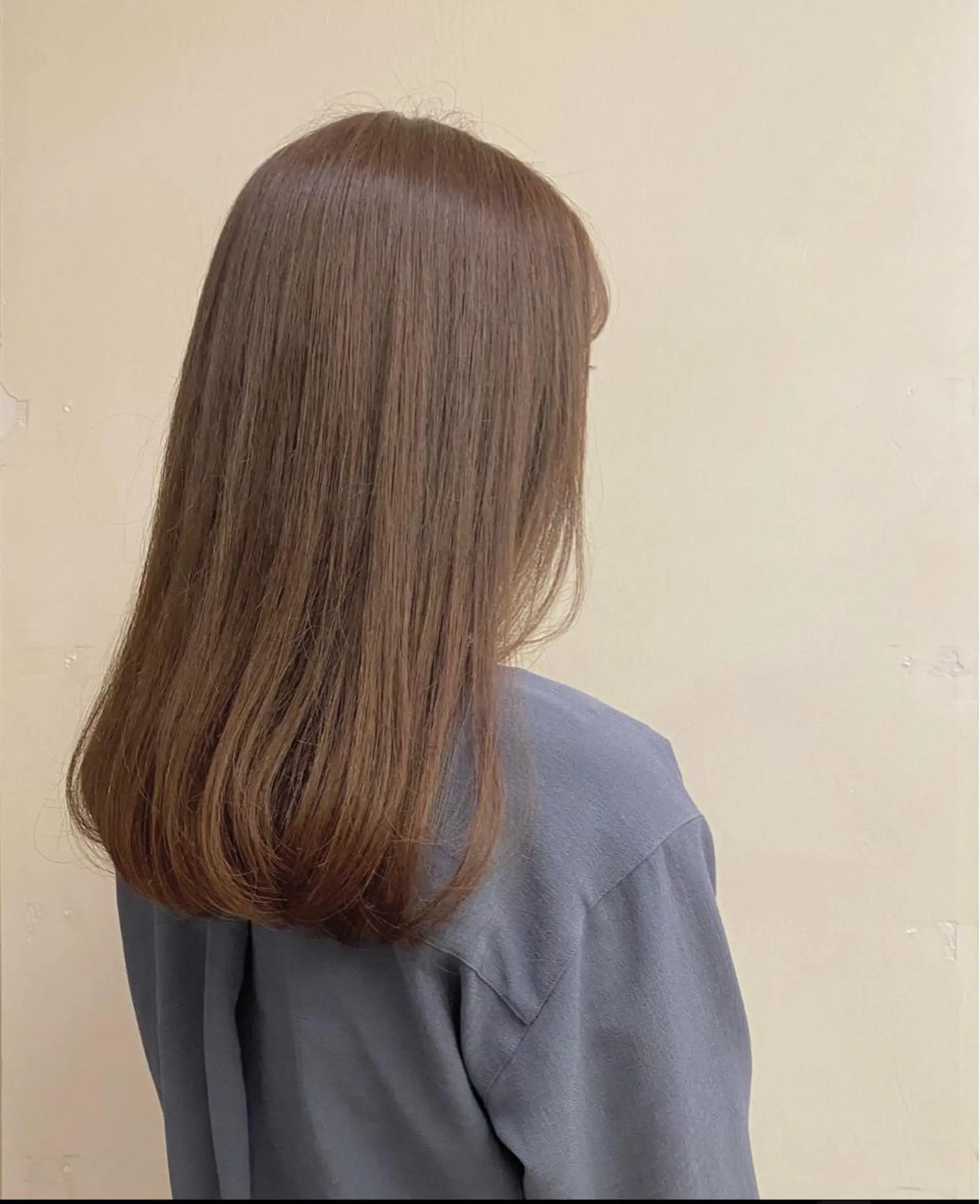 ロング カット ヘアカラー トリートメント 長谷川 華奈子のヘアスタイル