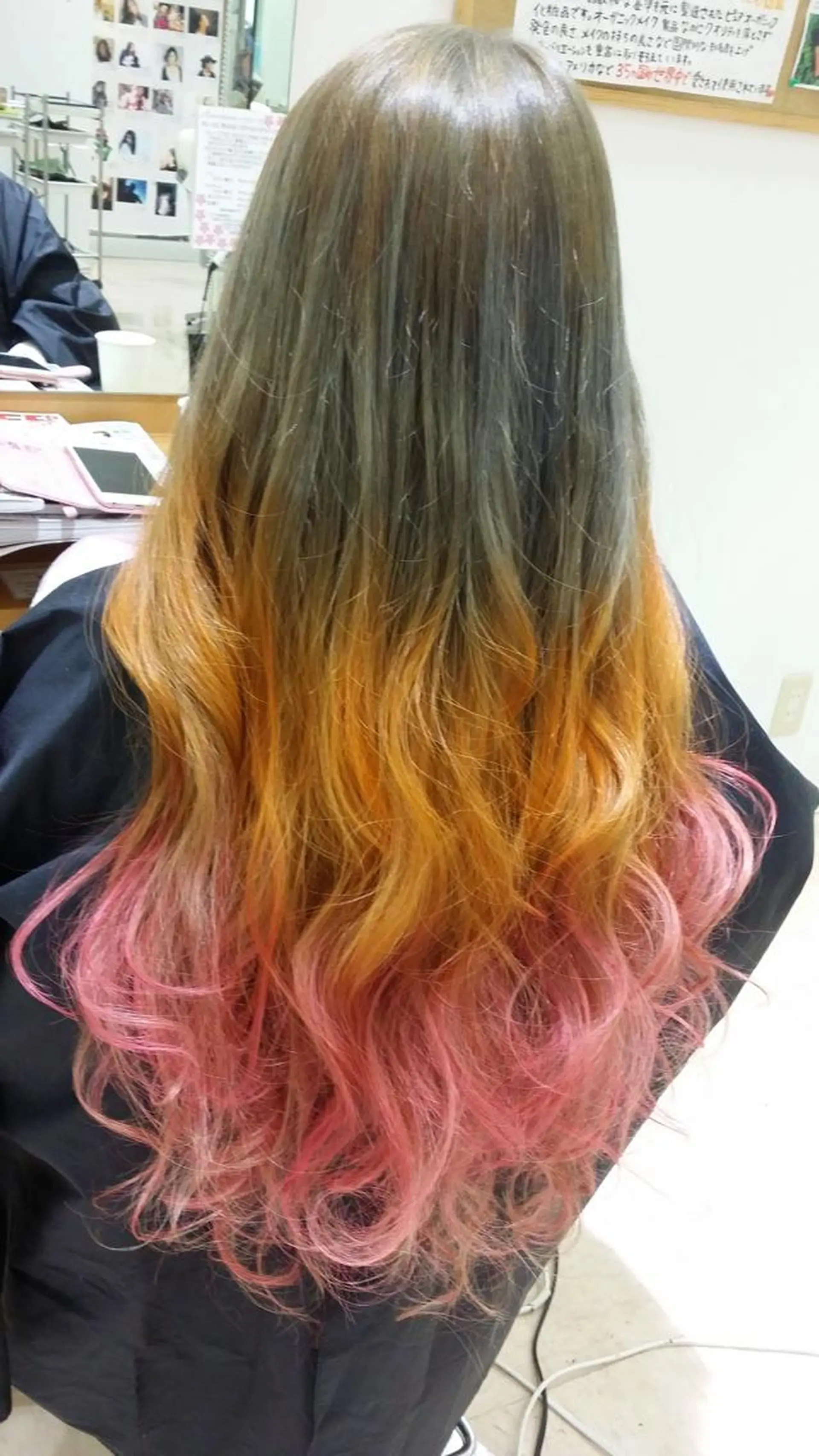 セミロング カラー ヘアアレンジ きむえり/髪質改善 /20代〜40代多数のヘアスタイル