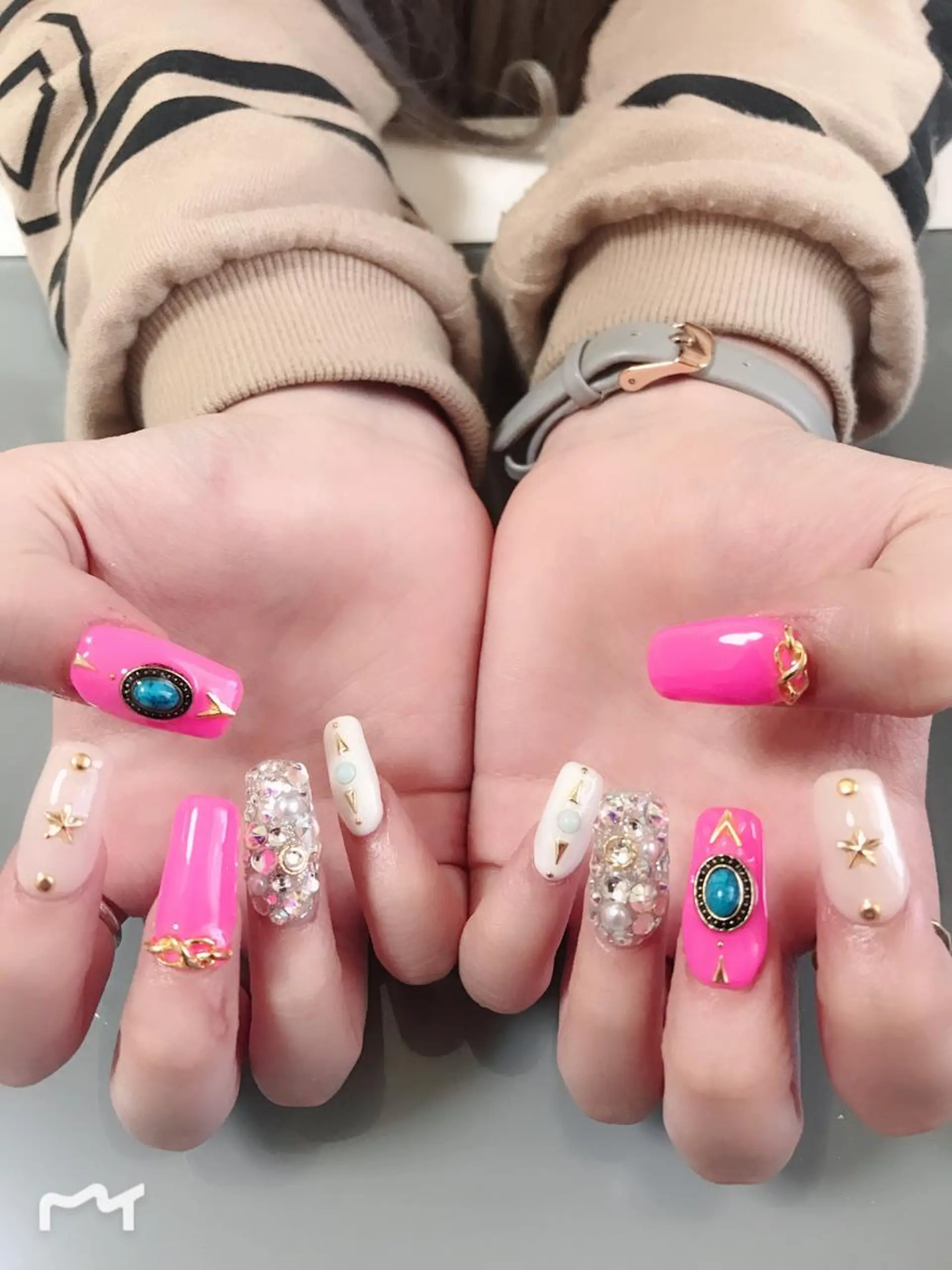 ネイル 持ち込み ハンドネイル Masuko Yasukaのネイルデザイン