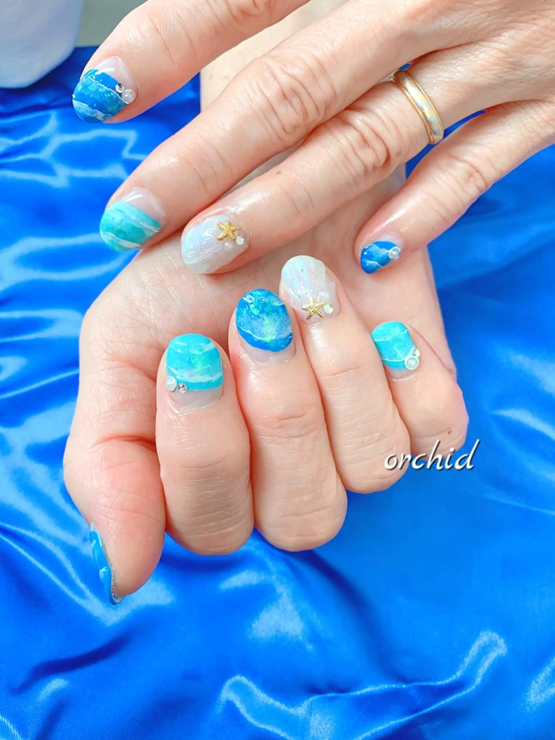 ネイル orchid ♡オーキッドのネイルデザイン