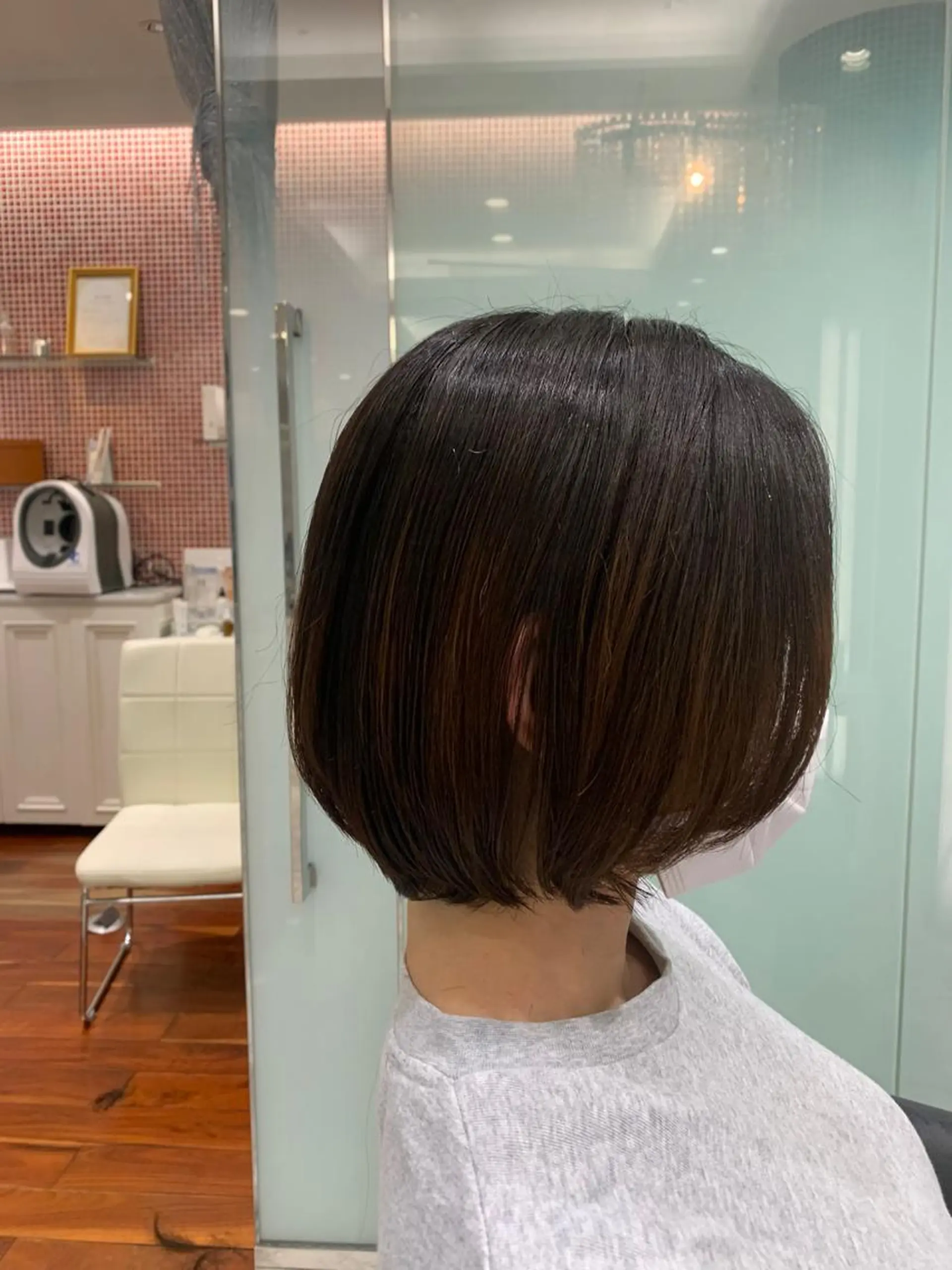 ショート デジタルパーマ🫧 韓国風ヘア🫧サクラのヘアスタイル