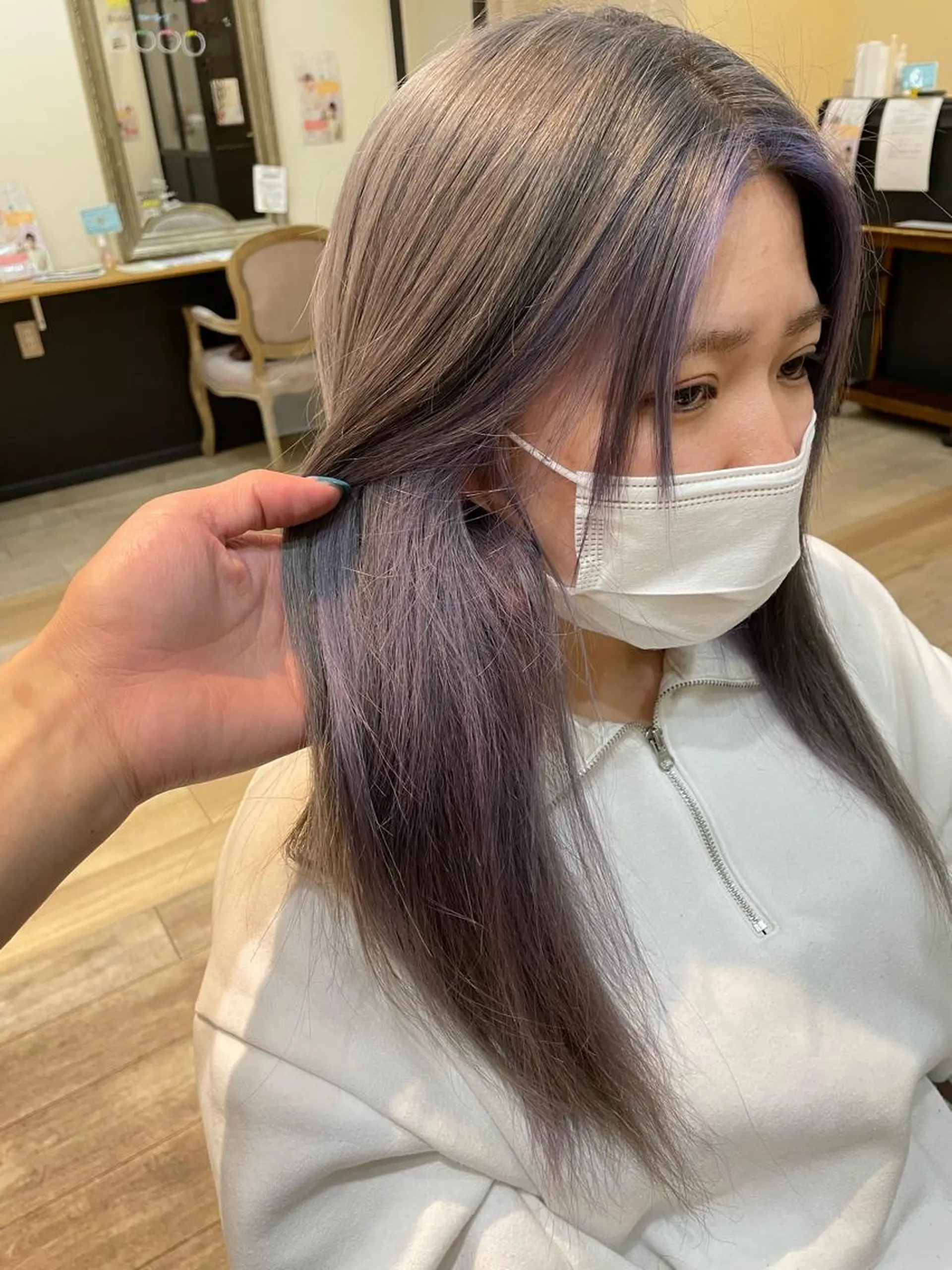 ロング 亀川蓮 Agu hairのヘアスタイル