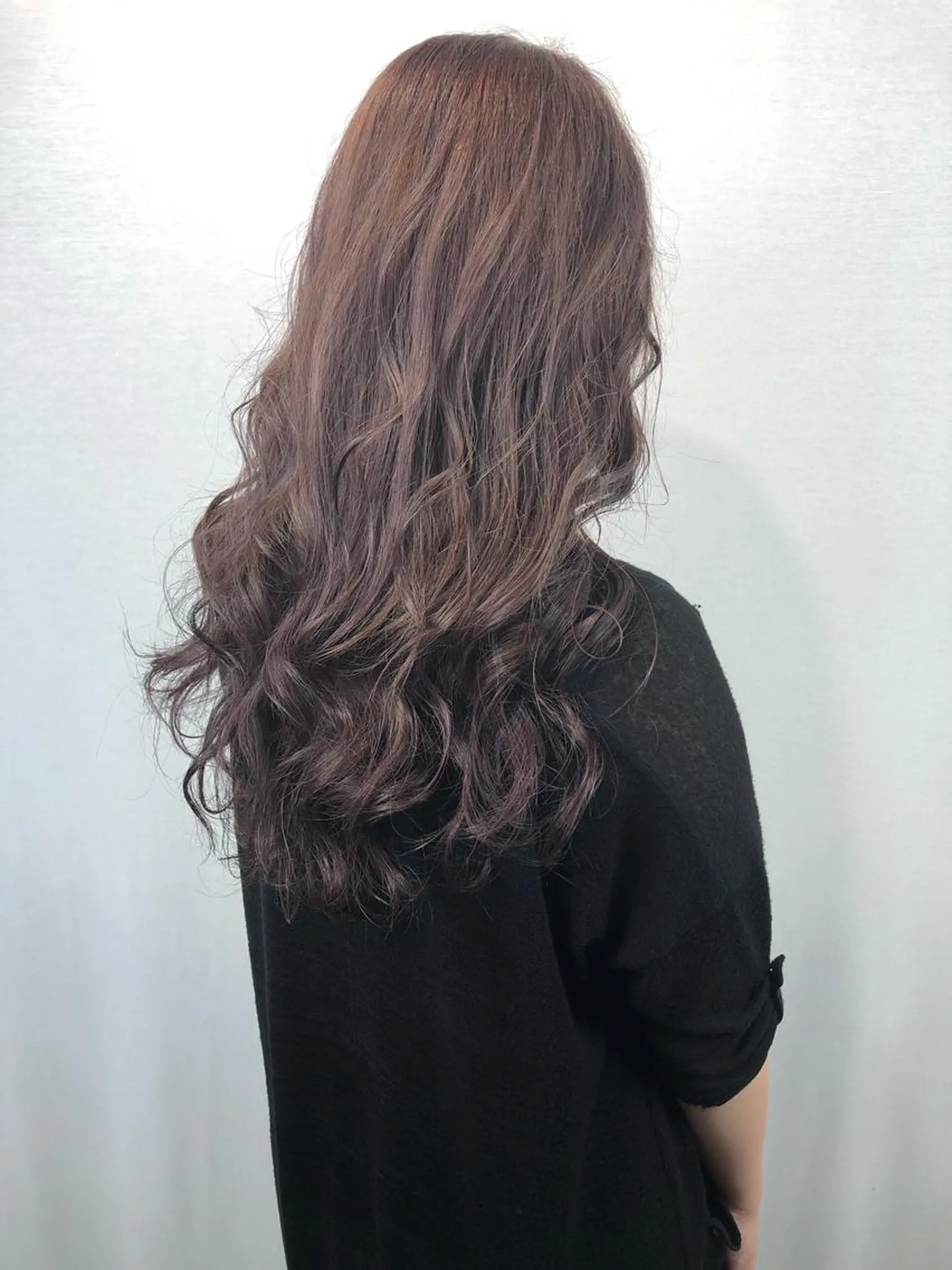 ロング カラー ラベンダーカラー パープルカラー ヘアカラー 🤍2nd🤍田所 美希のヘアスタイル