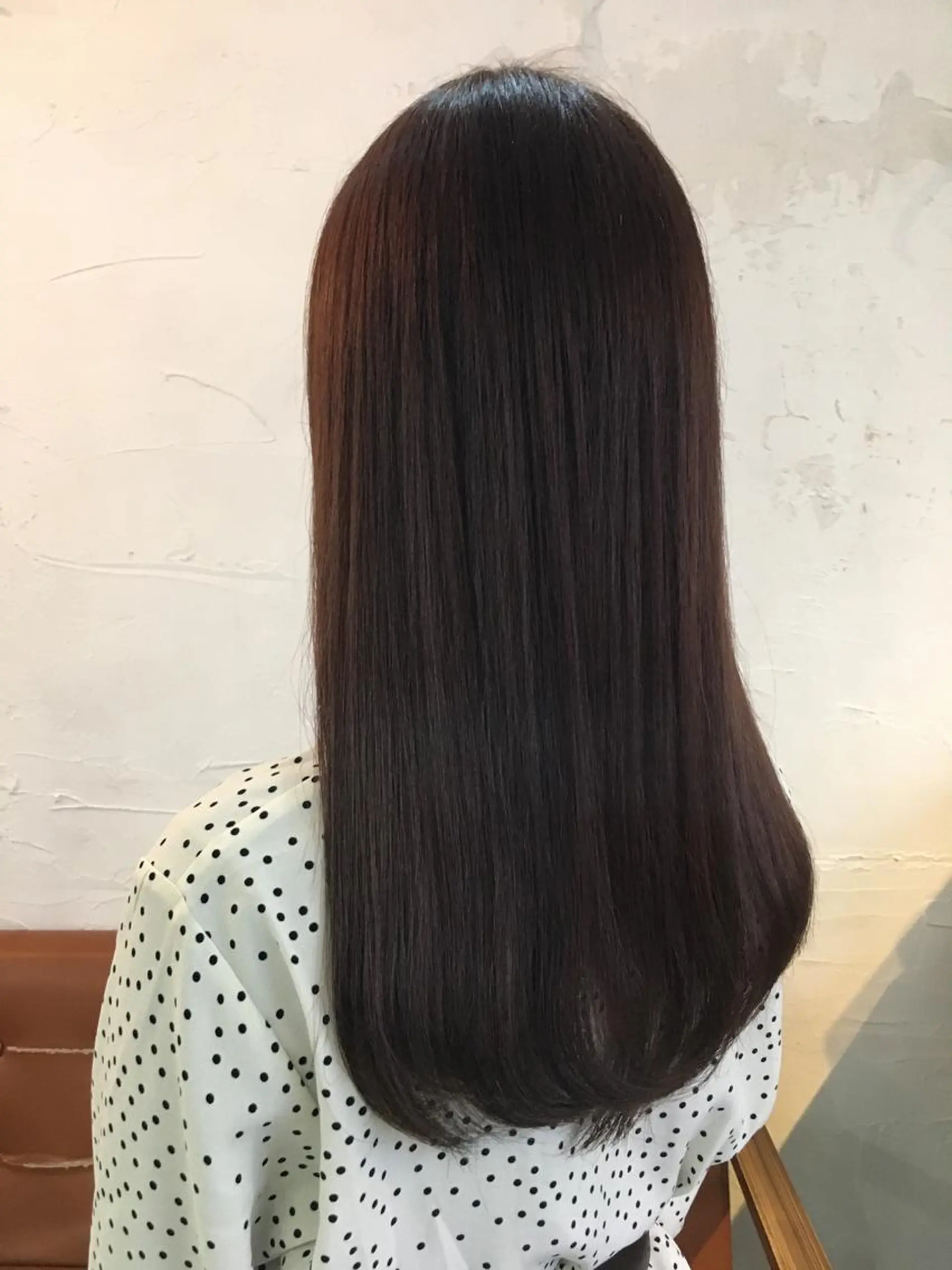 ロング カラー ヘアカラー トリートメント 松田 由紀子のヘアスタイル