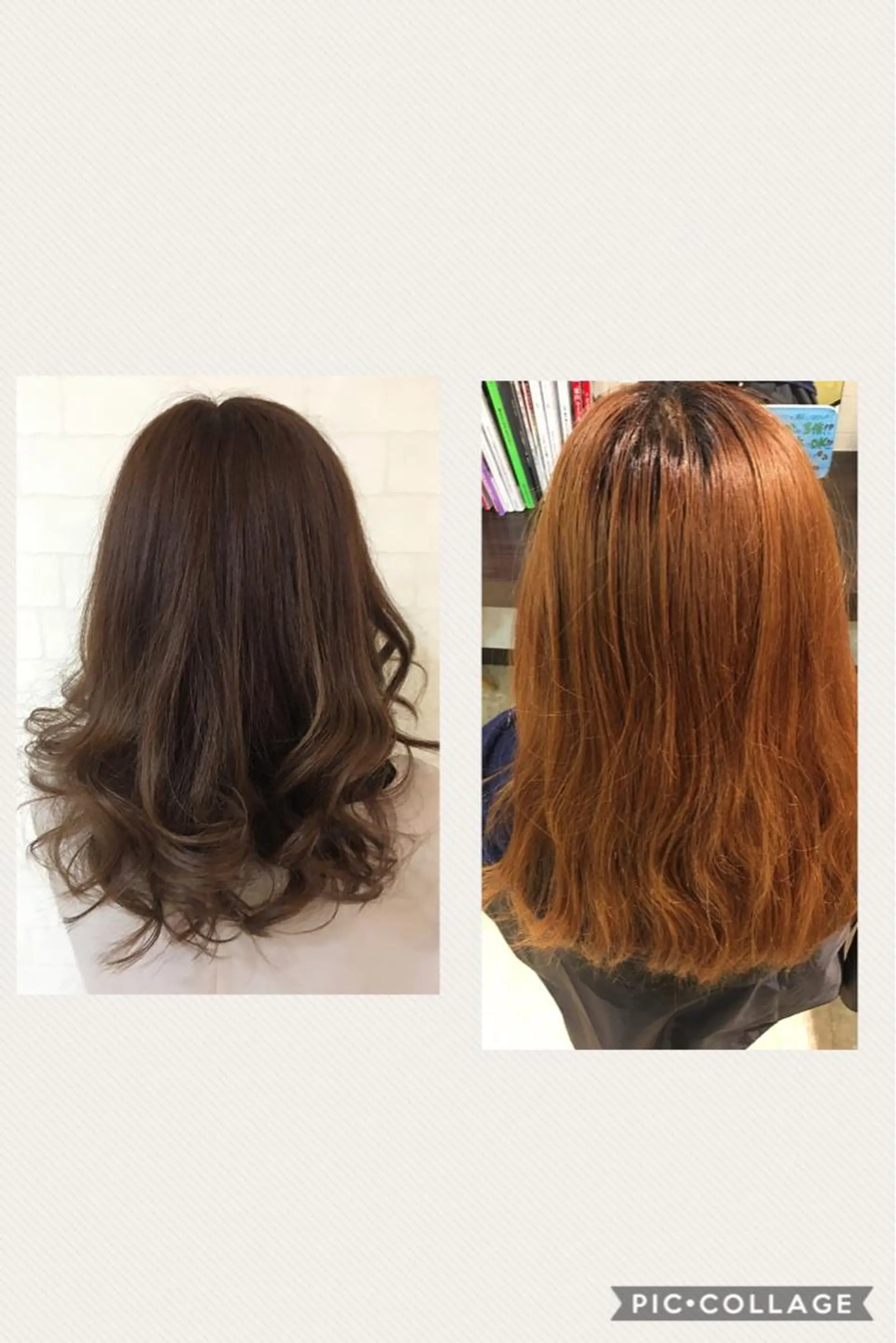 セミロング カラー ヘアアレンジ Agu  hair rupia 金沢店所属・金沢美容室/ 艶髪/夜営業/JINのヘアスタイル