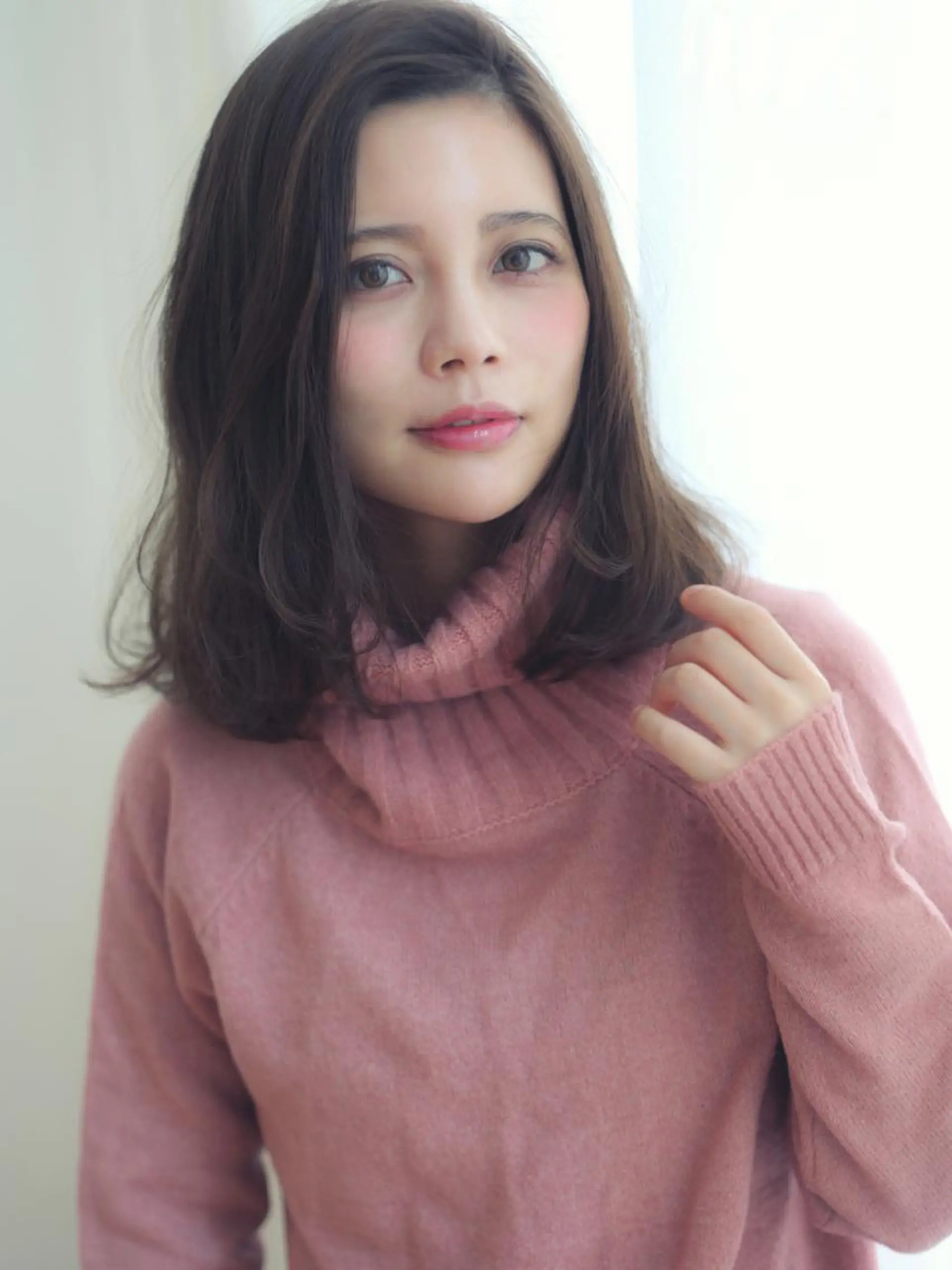 カラー ベージュカラー ヌーディベージュ 髪質改善/韓国風 レイヤー/田村祐樹のヘアスタイル