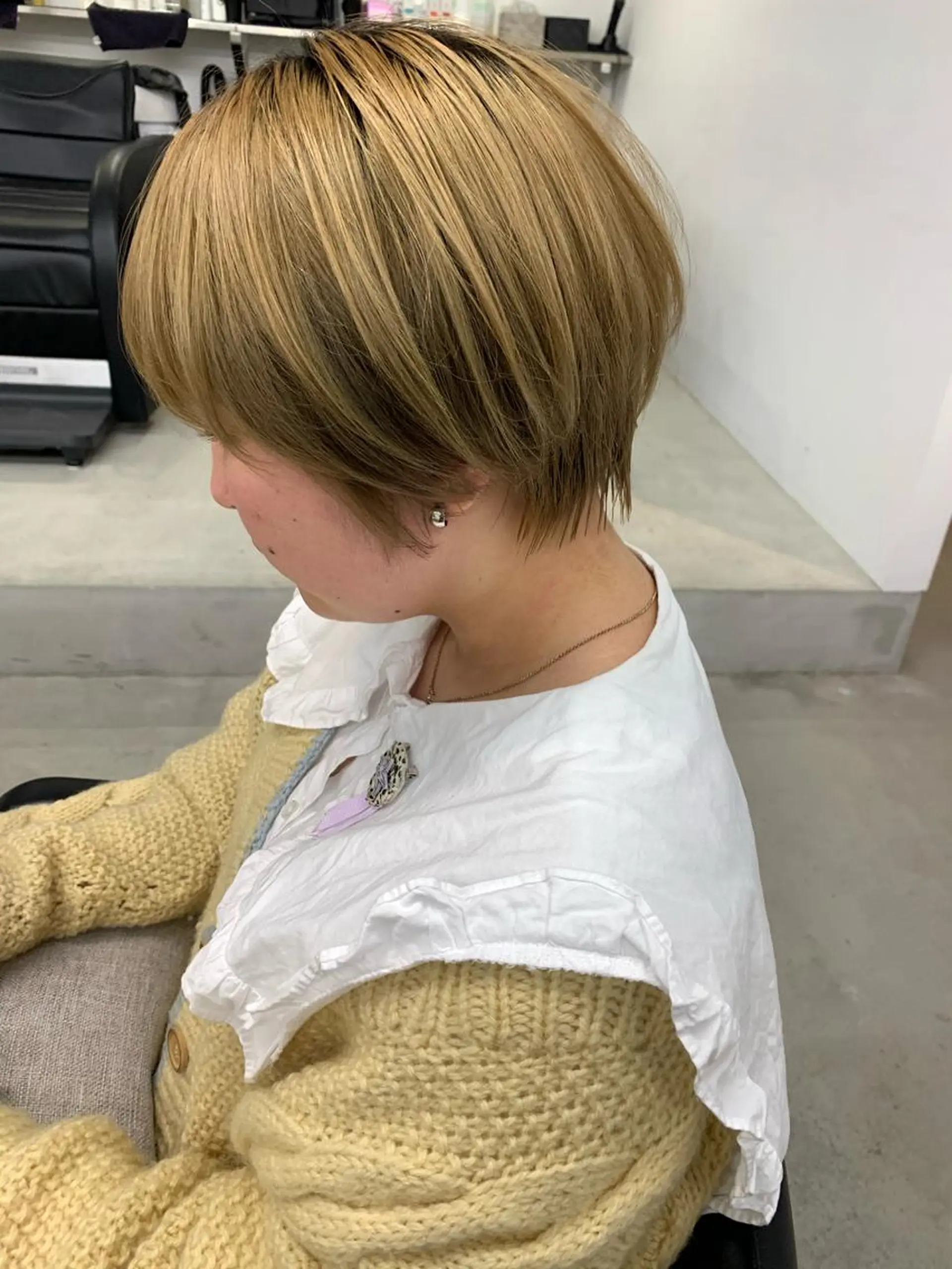 ショート leben serikaのヘアスタイル