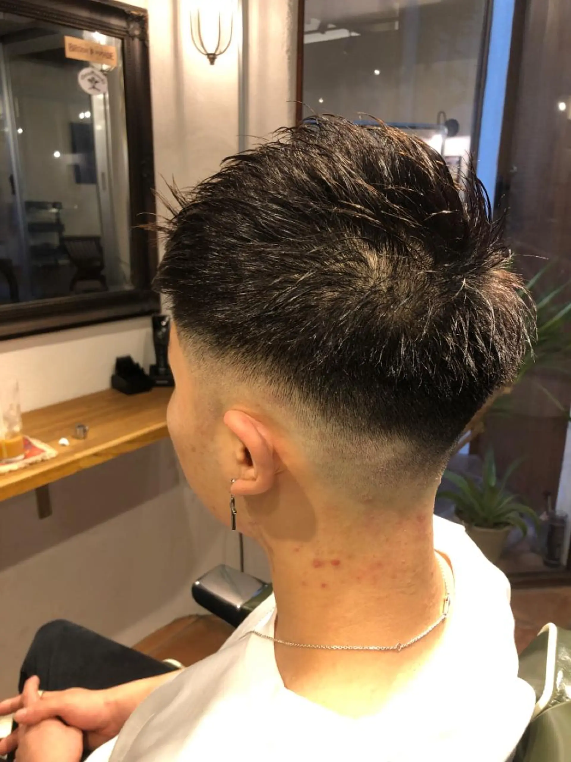 ショート メンズ カット 冨士川 英樹のヘアスタイル