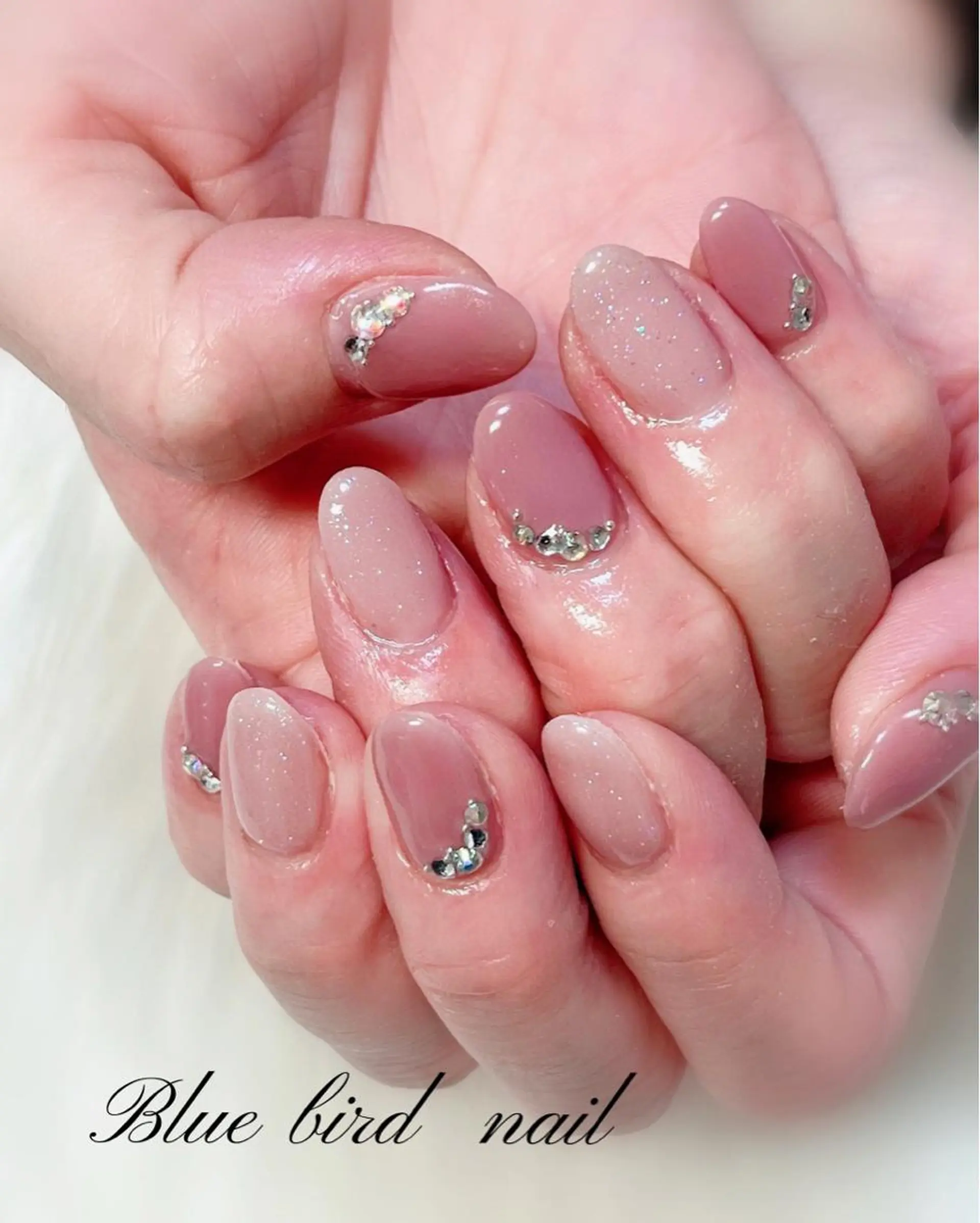 ネイル ハンドネイル Blue bird  nailのネイルデザイン