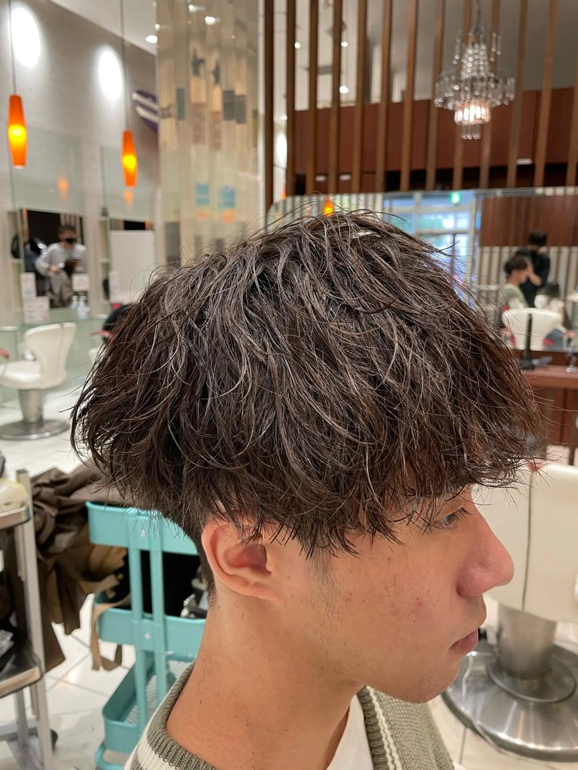 パーマ メンズ 金井 郁弥のヘアスタイル
