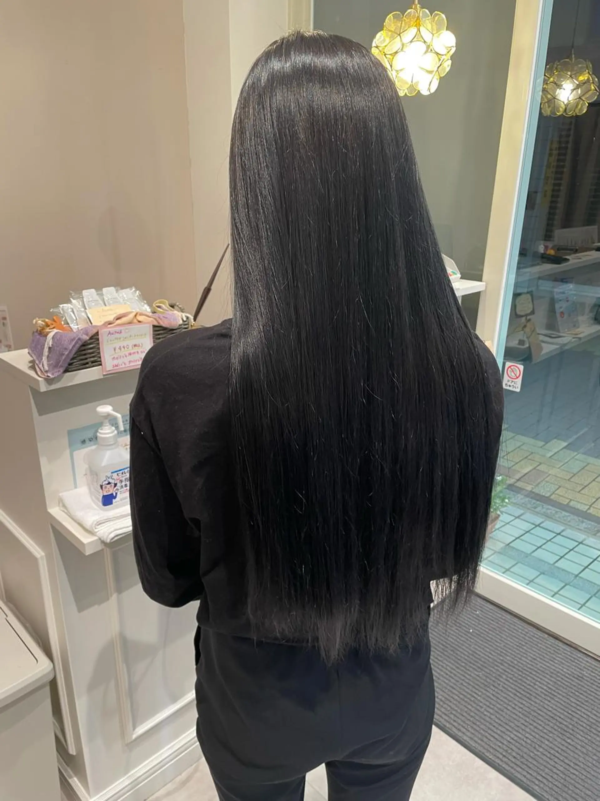 ロング 酒見 里奈のヘアスタイル