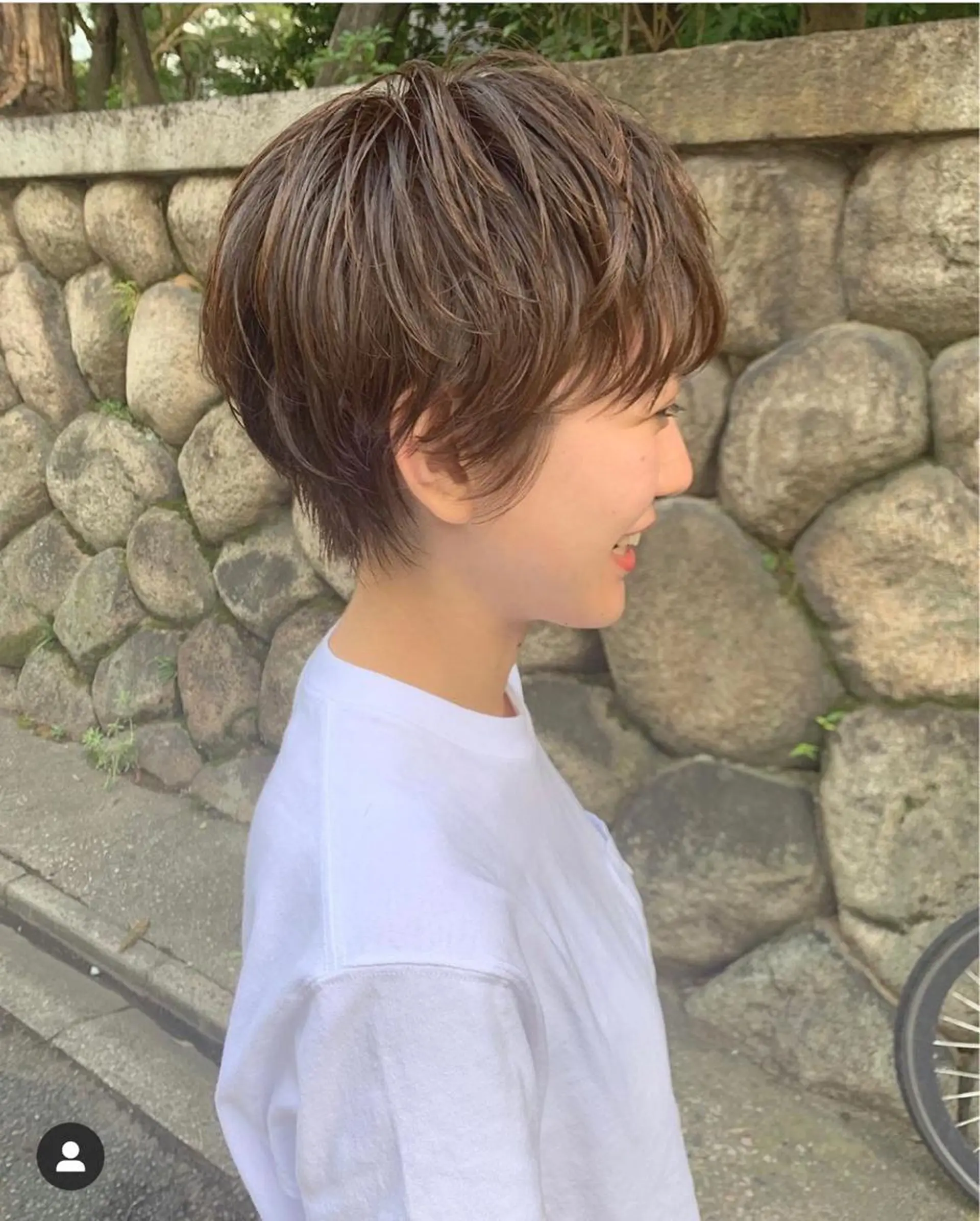 ショート 堀井 菜月のヘアスタイル