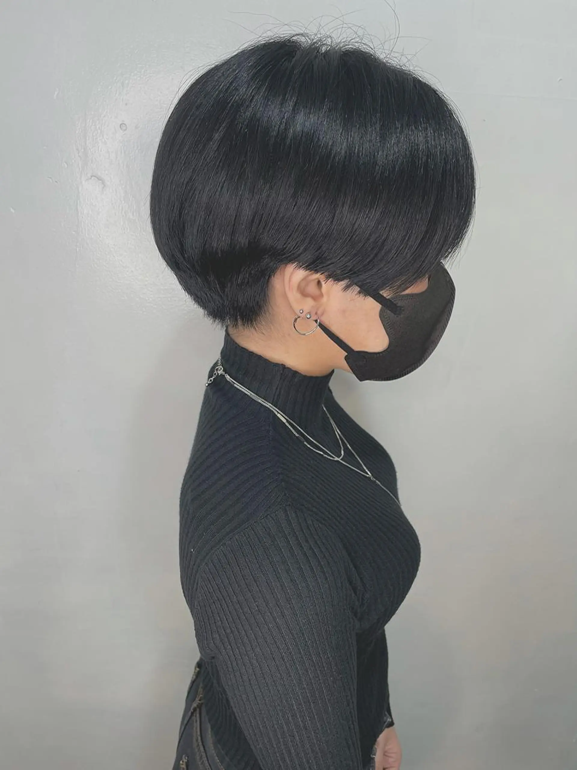 ショート ハンサムショート ショートヘア 冨永 さやかのヘアスタイル