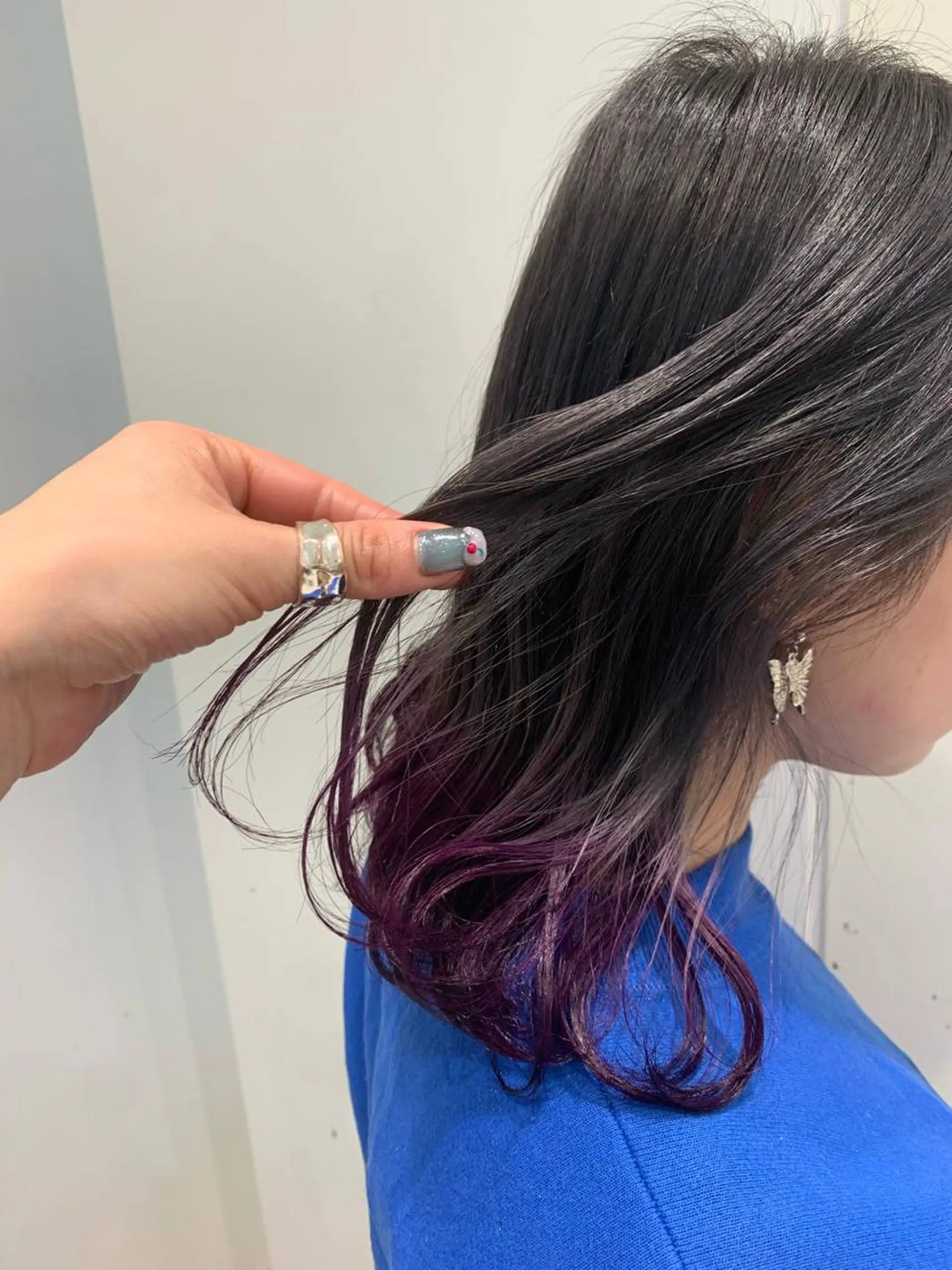 セミロング i sのヘアスタイル