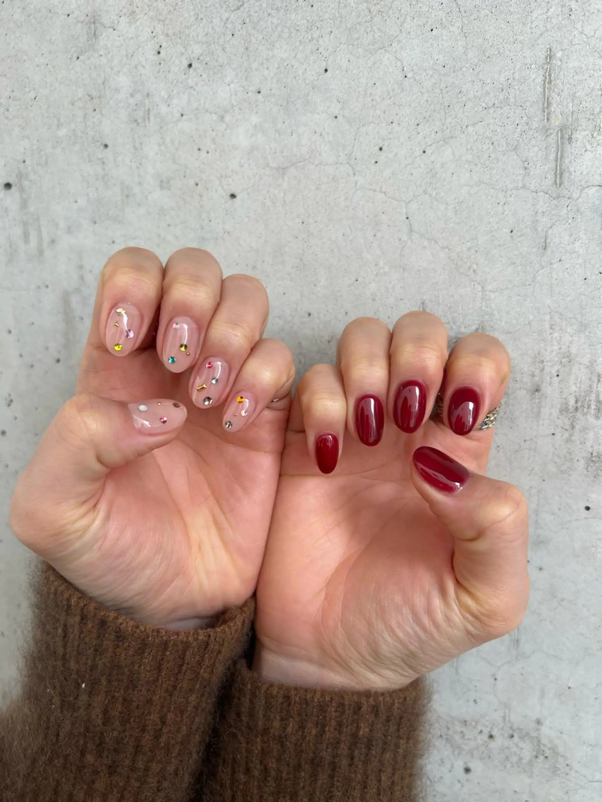 ネイル 持ち込み ニュアンスネイル Charme. NOBUKOのネイルデザイン