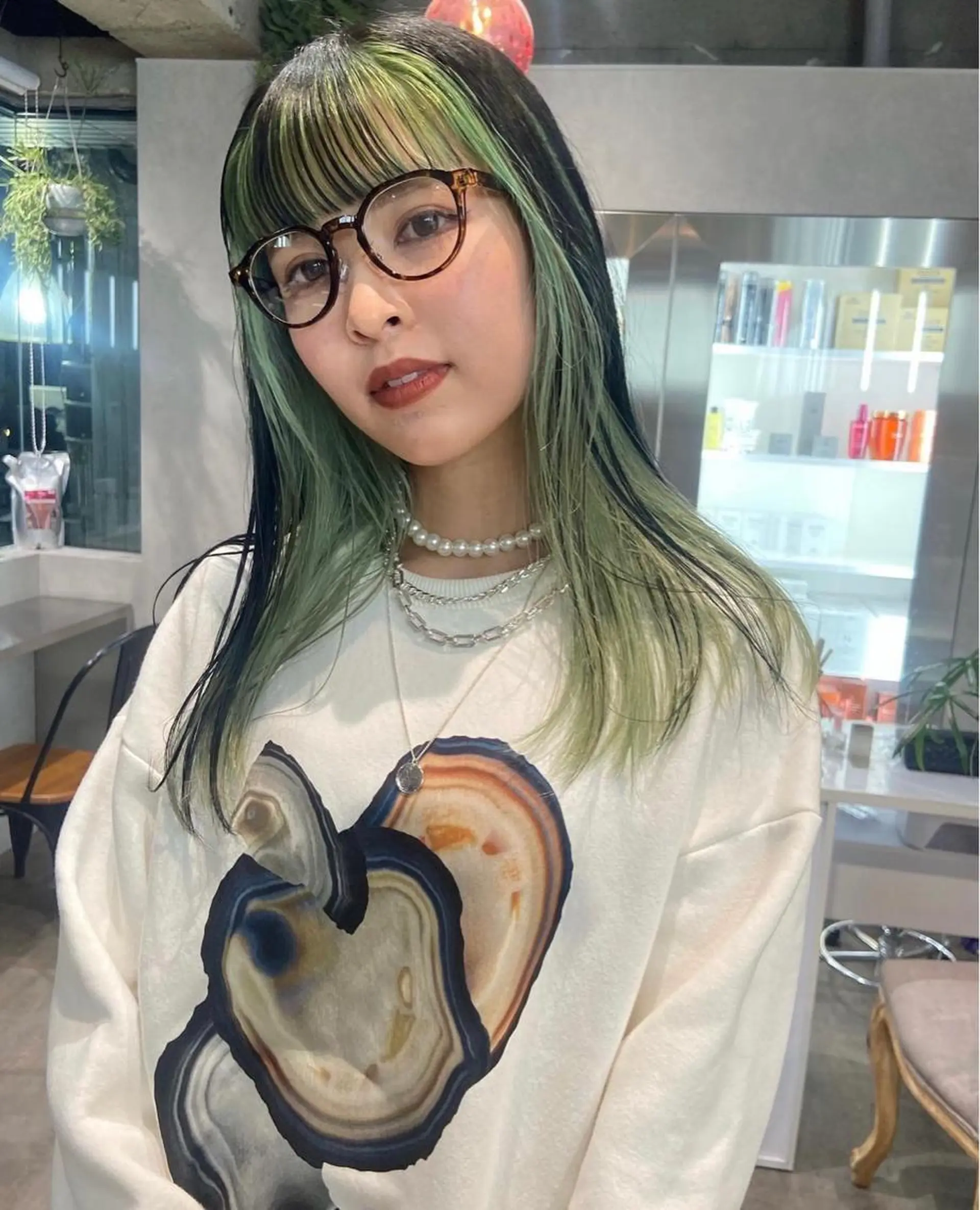 ミディアム カラー ヘアセット🎀パーマ Tsubasaのヘアスタイル