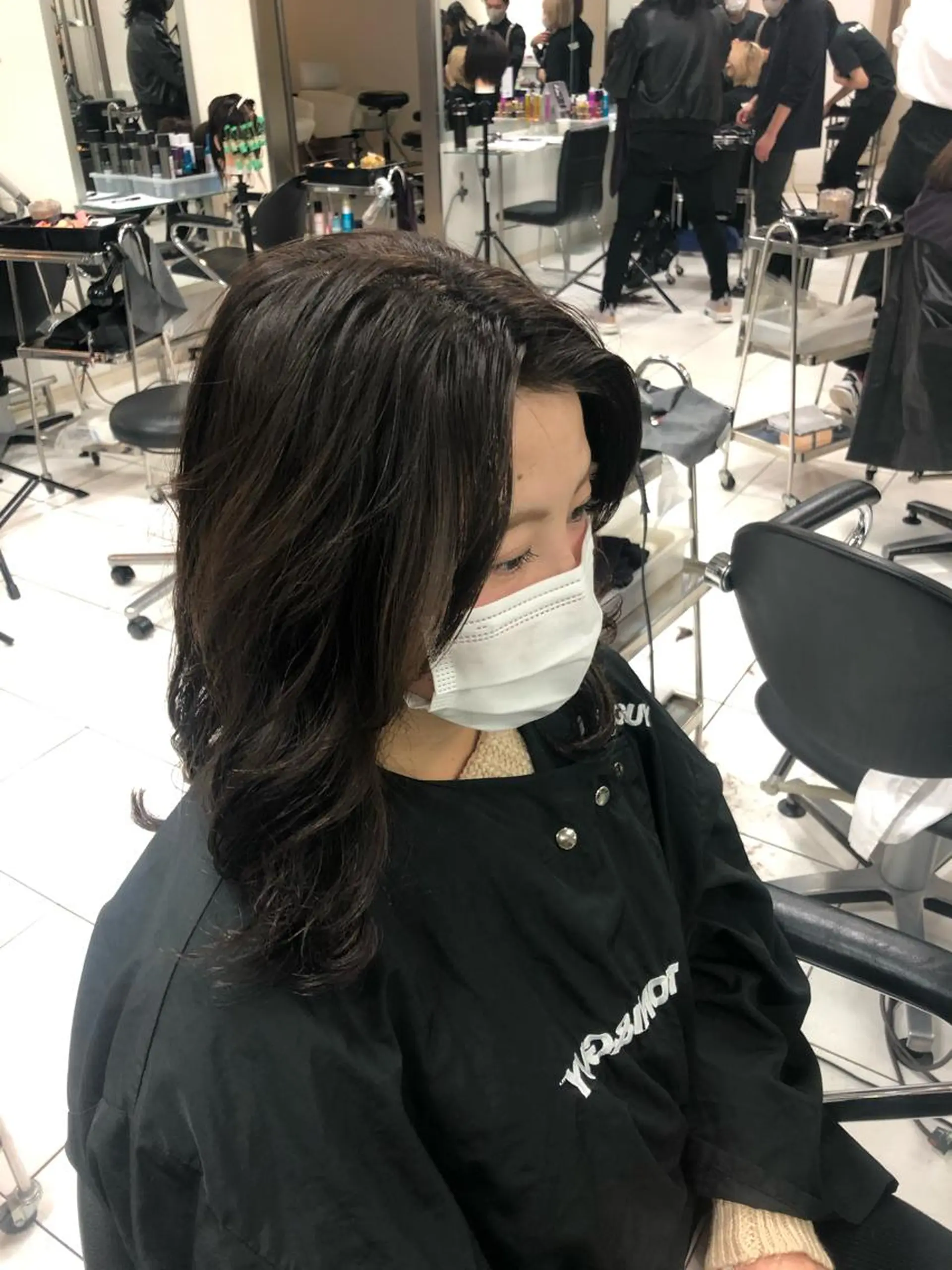 ロング 平田 勘吉のヘアスタイル
