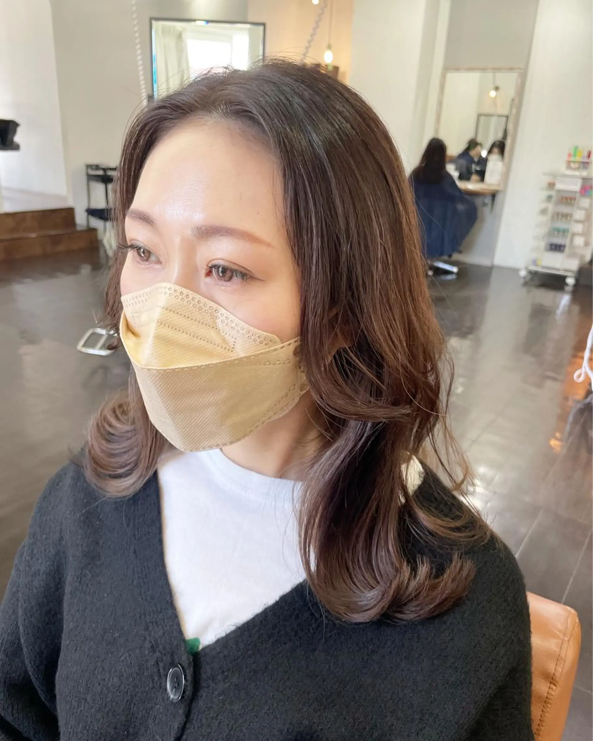 セミロング 【店長】ショート 似合わせ🦩相羽里美のヘアスタイル