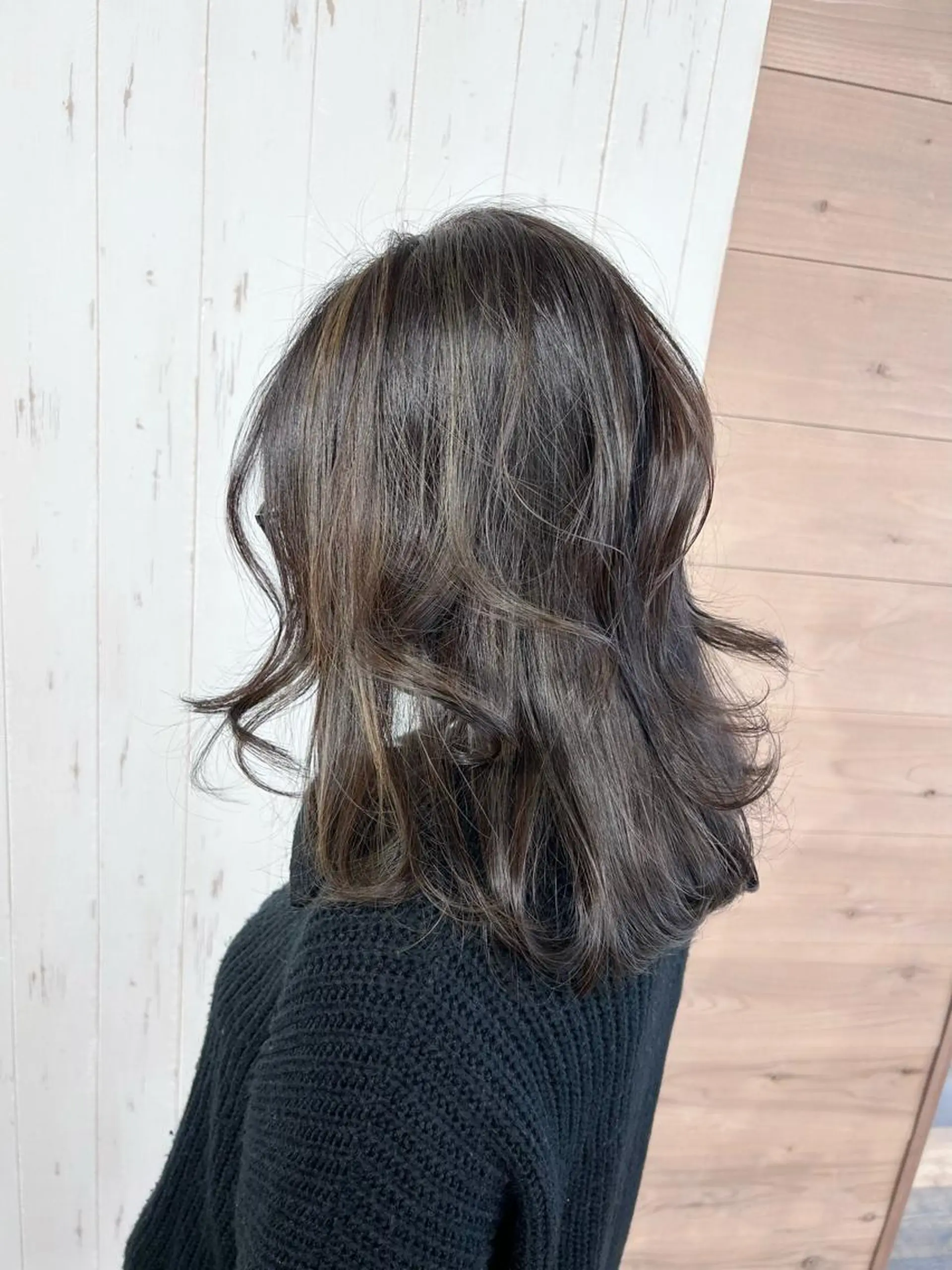 セミロング カット ヘアカラー AN'TIA小作代表 ⭐︎kazuma⭐︎のヘアスタイル