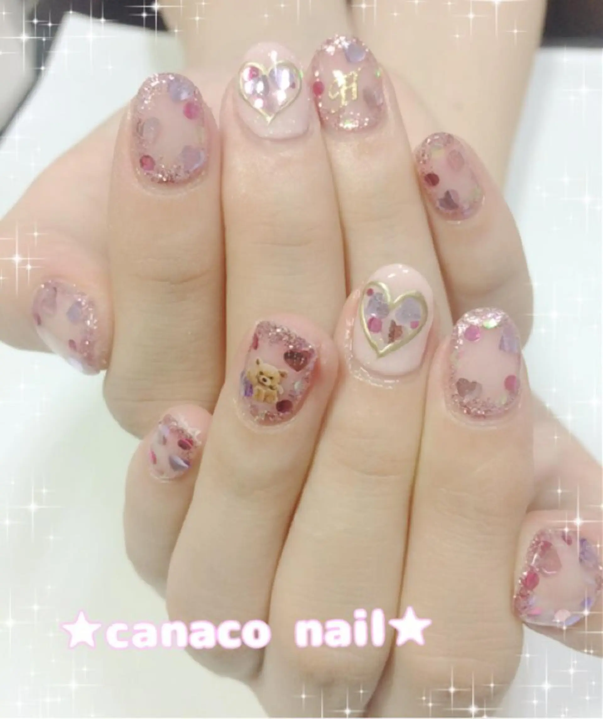 ネイル アートネイル ハンドネイル ハンドケア ベテランネイル cnc  nailのネイルデザイン
