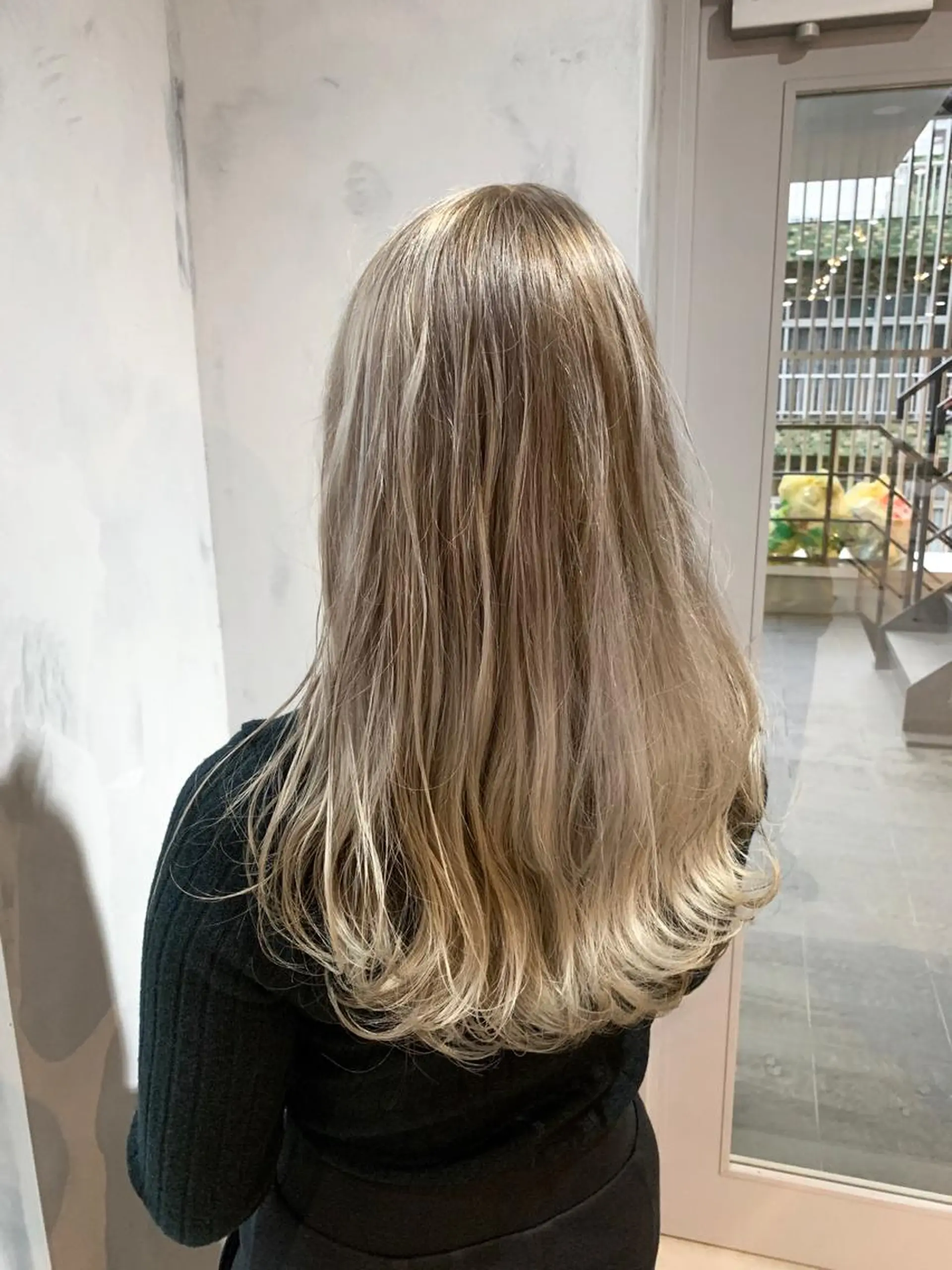 ロング カラー グラデーションカラー ハイライトカラー ハイライト ヘアカラー トリートメント レイヤー/髪質改善/ ブリーチ/コタケのヘアスタイル