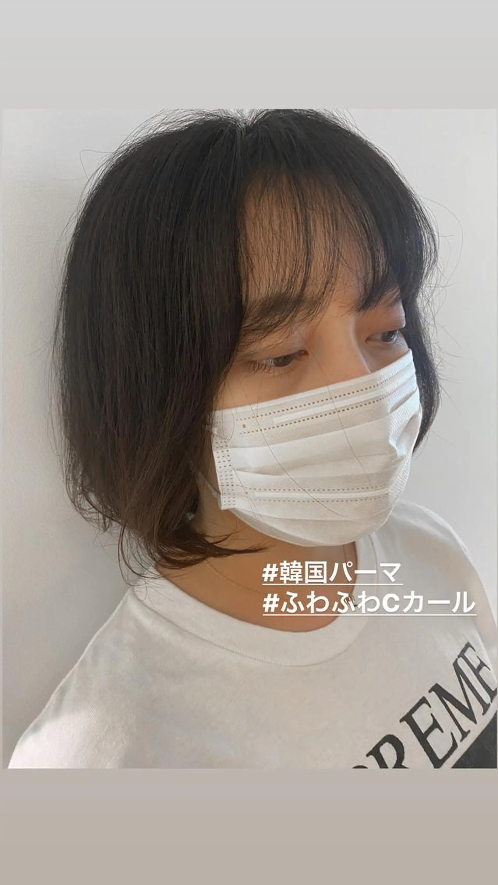 ショート パーマ 韓国風ヘア 根元パーマ 韓国hair ·͜· watanabeのヘアスタイル