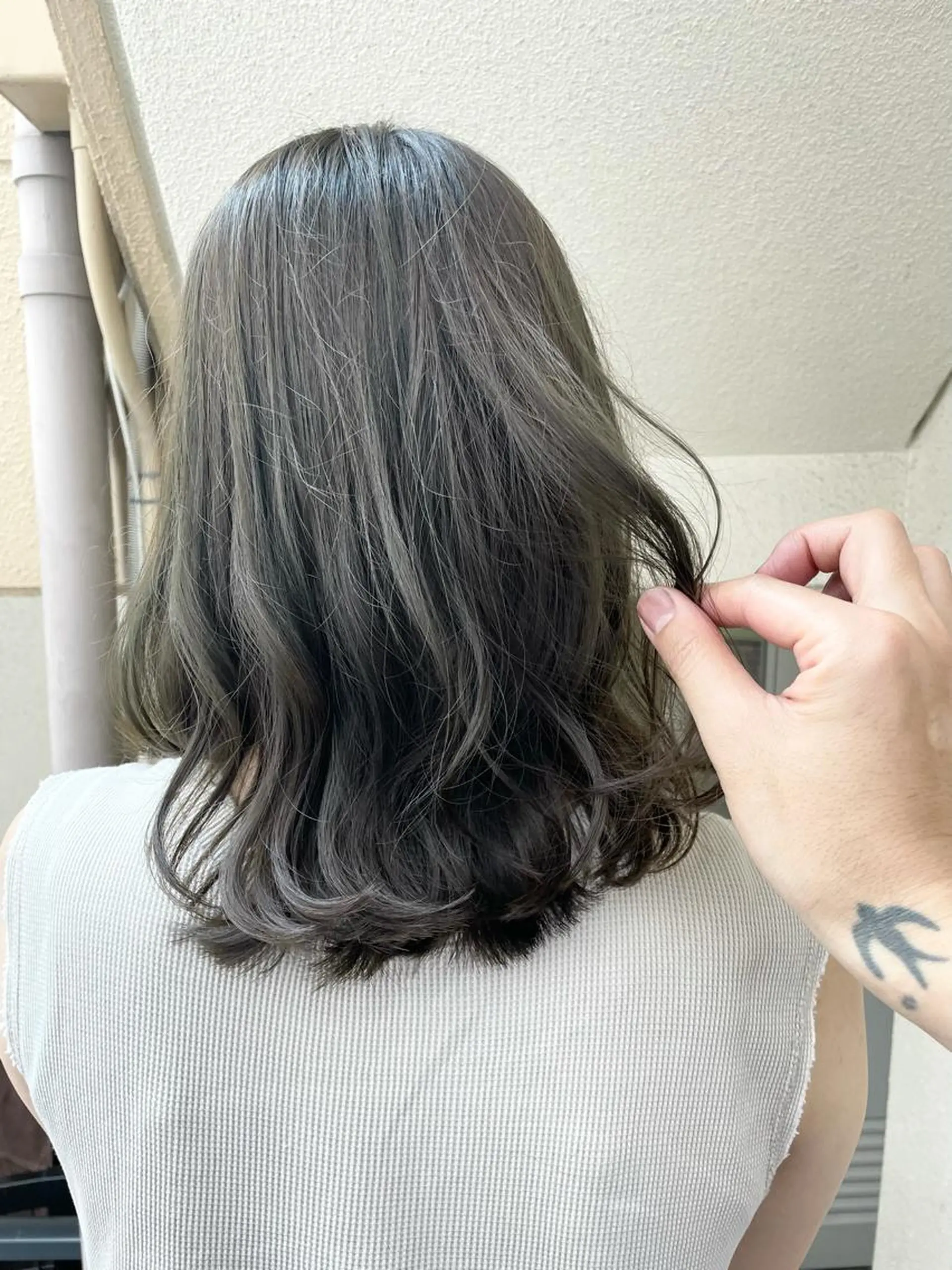 ミディアム カラー カット ヘアカラー トリートメント 💎髪質改善💎 デザイナーshinのヘアスタイル