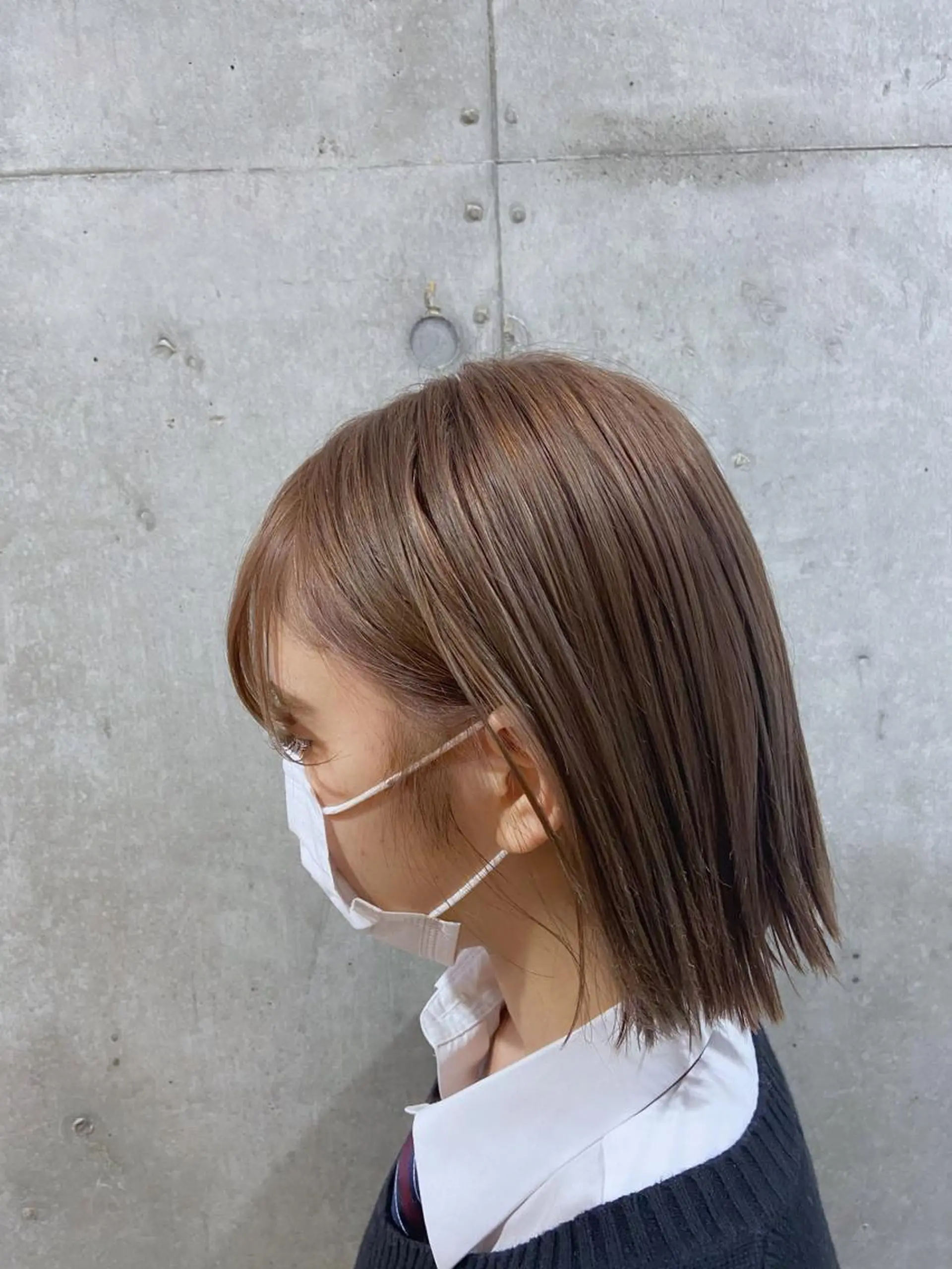 ミディアム カラー ヘアアレンジ カット ヘアカラー ❤️カラー得意 🧡松浦睦樹❤️のヘアスタイル