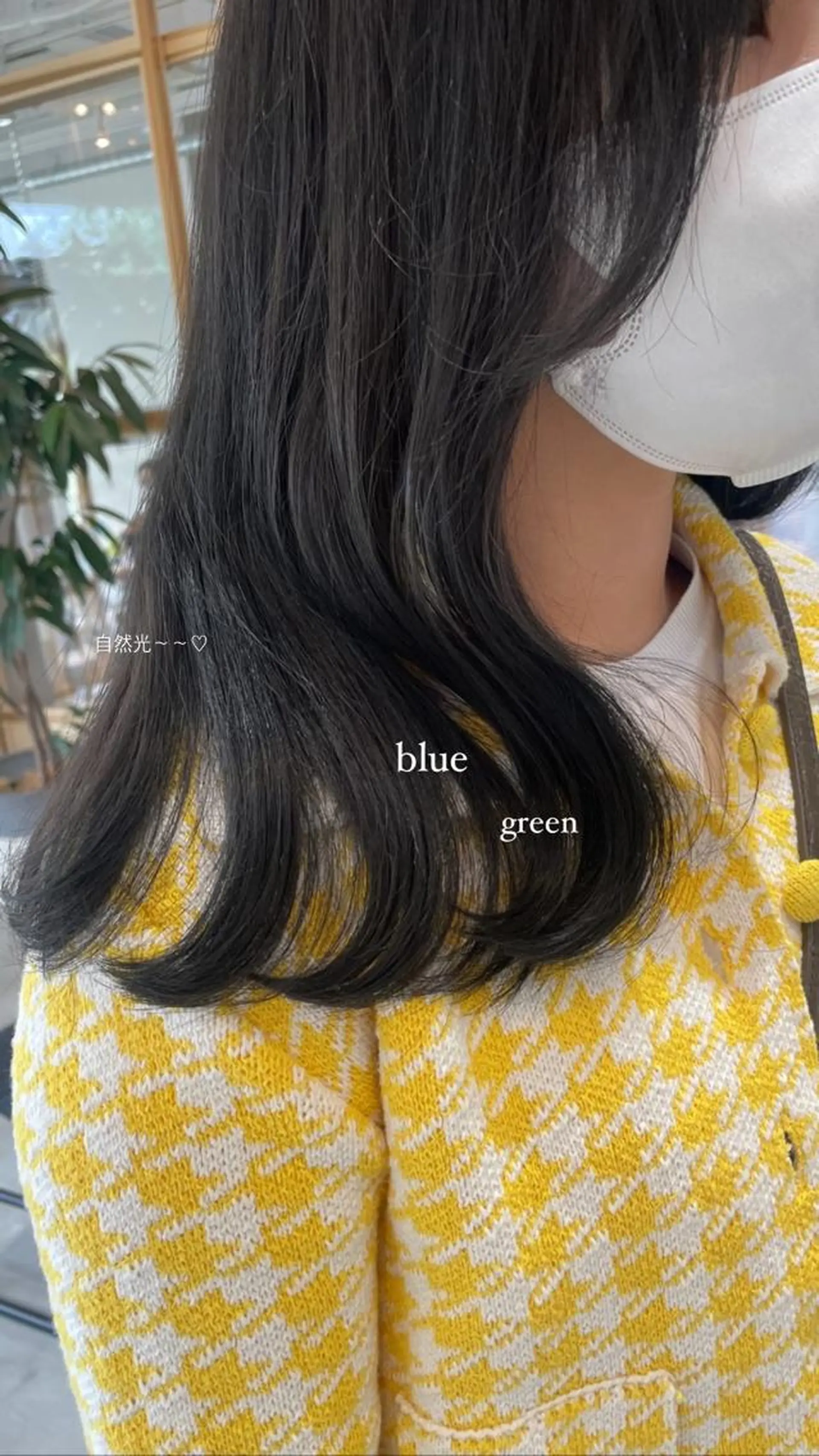 セミロング カラー mareka/顔周り /透明感カラー🤍のヘアスタイル