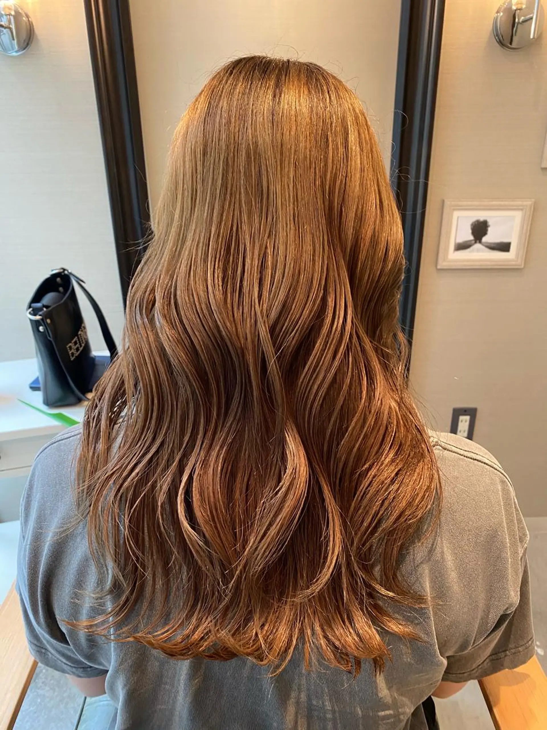 セミロング 🎀クロスパーマ／ ボブ🎀MOMONAのヘアスタイル