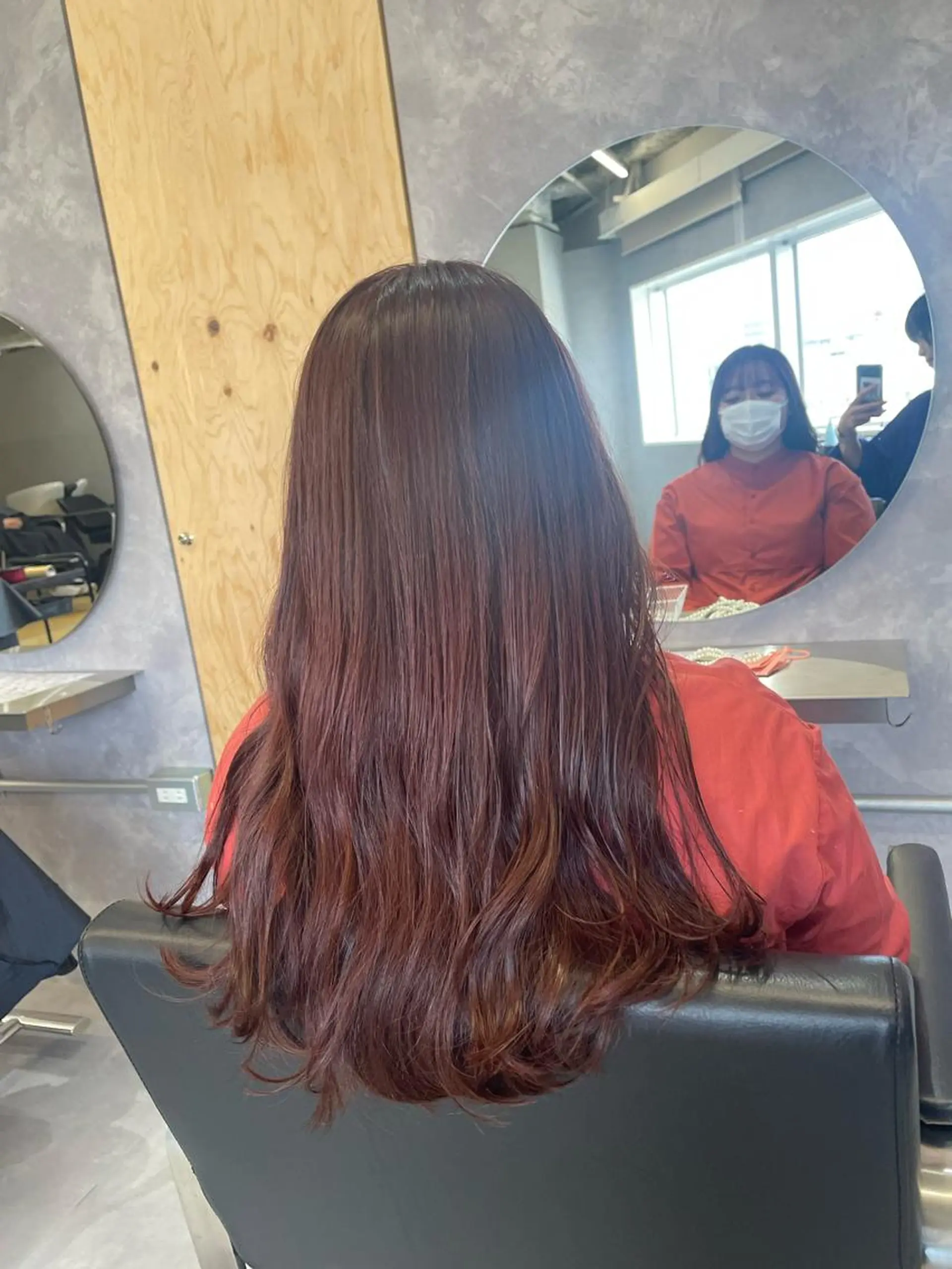 ロング カラー yui/ layer cutのヘアスタイル