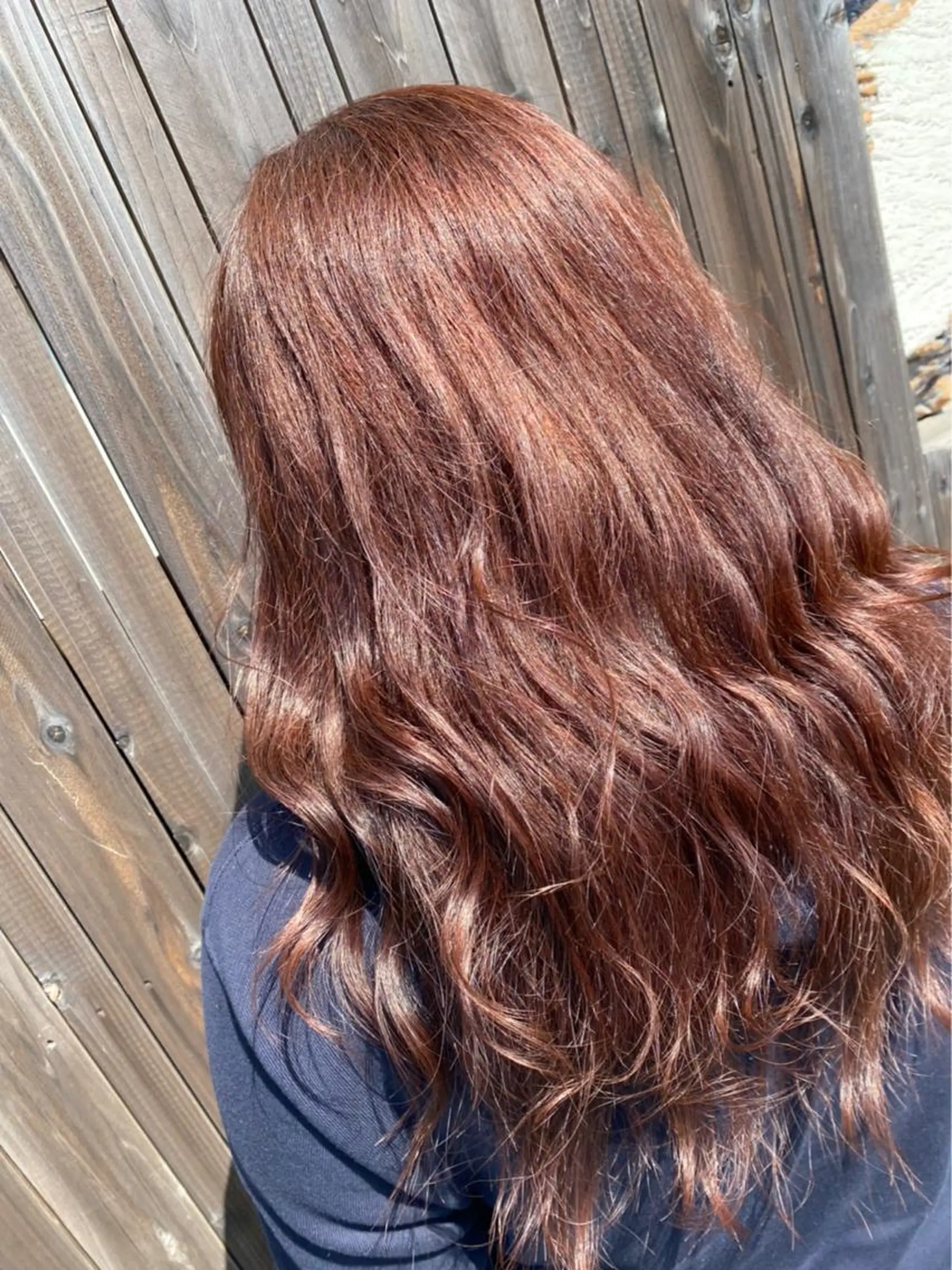 セミロング カラー ブリーチカラー🫧 森　凪沙のヘアスタイル