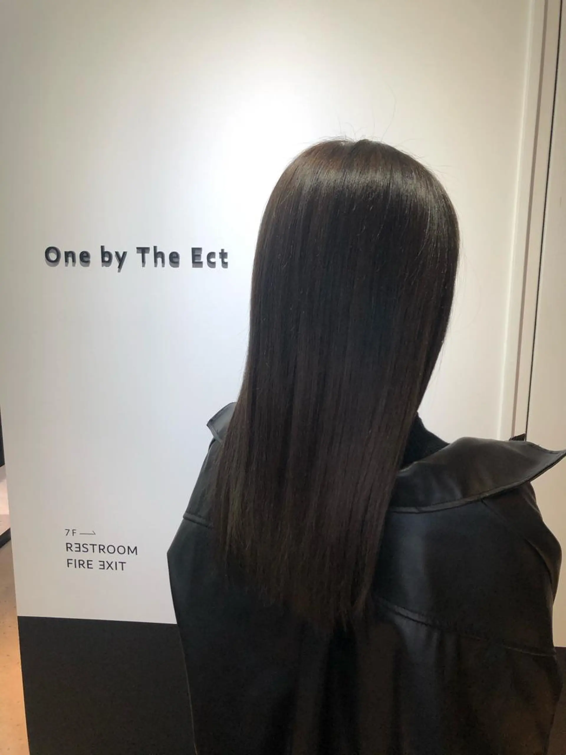 ロング カラー グラデーションカラー グレージュ 髪質改善 トリートメント 片山美穂 心斎橋・なんばのヘアスタイル