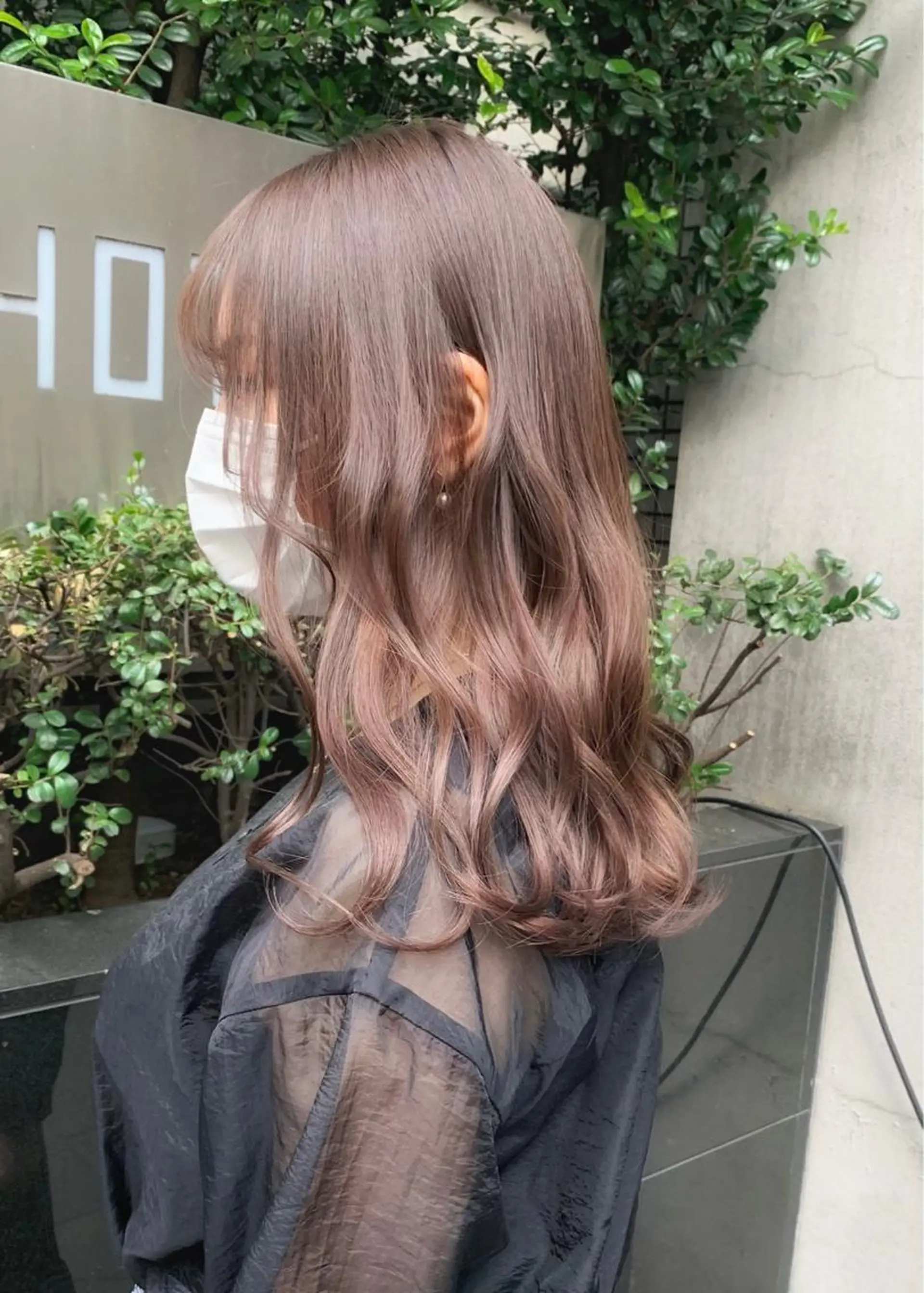 カラー グレージュ ラベンダーカラー ラベンダーグレージュ ラベンダーグレー ヘアカラー トリートメント 矢野 晃平のヘアスタイル