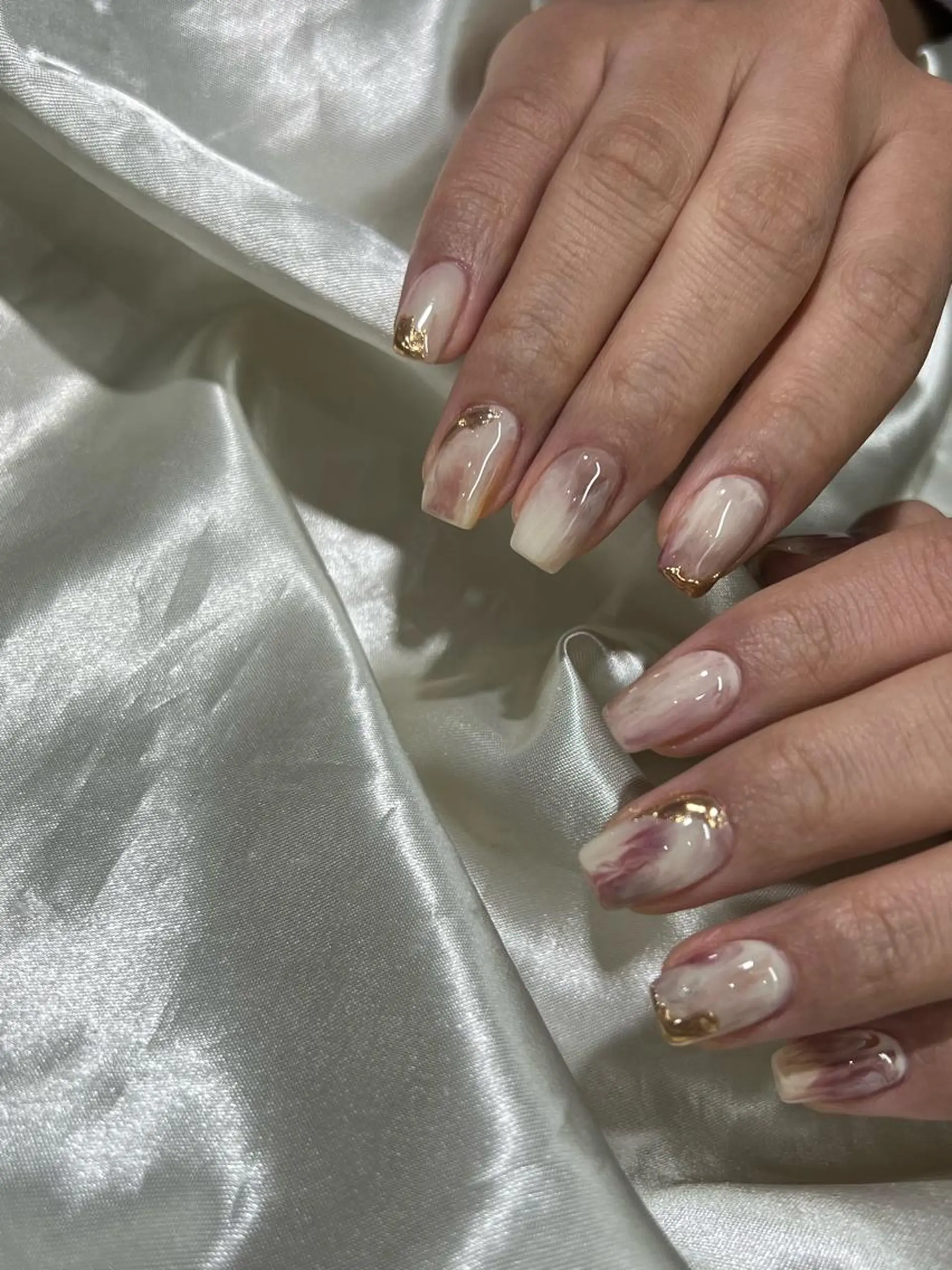ネイル 持ち込み ニュアンスネイル Charme. NOBUKOのネイルデザイン