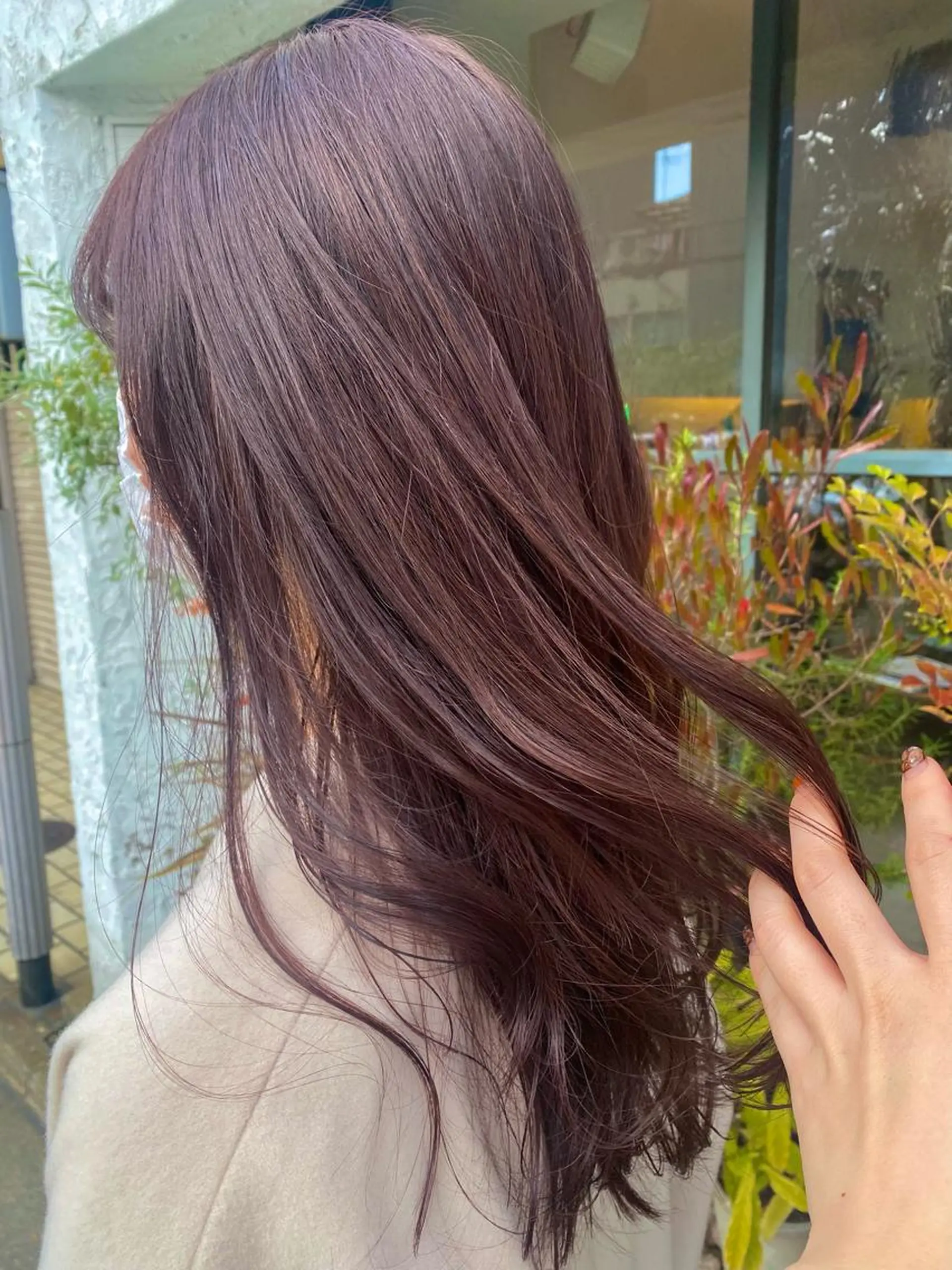 ロング カラー ピンクカラー バイオレットカラー ヘアカラー Lico hair 【烏丸丸太町】小西のヘアスタイル