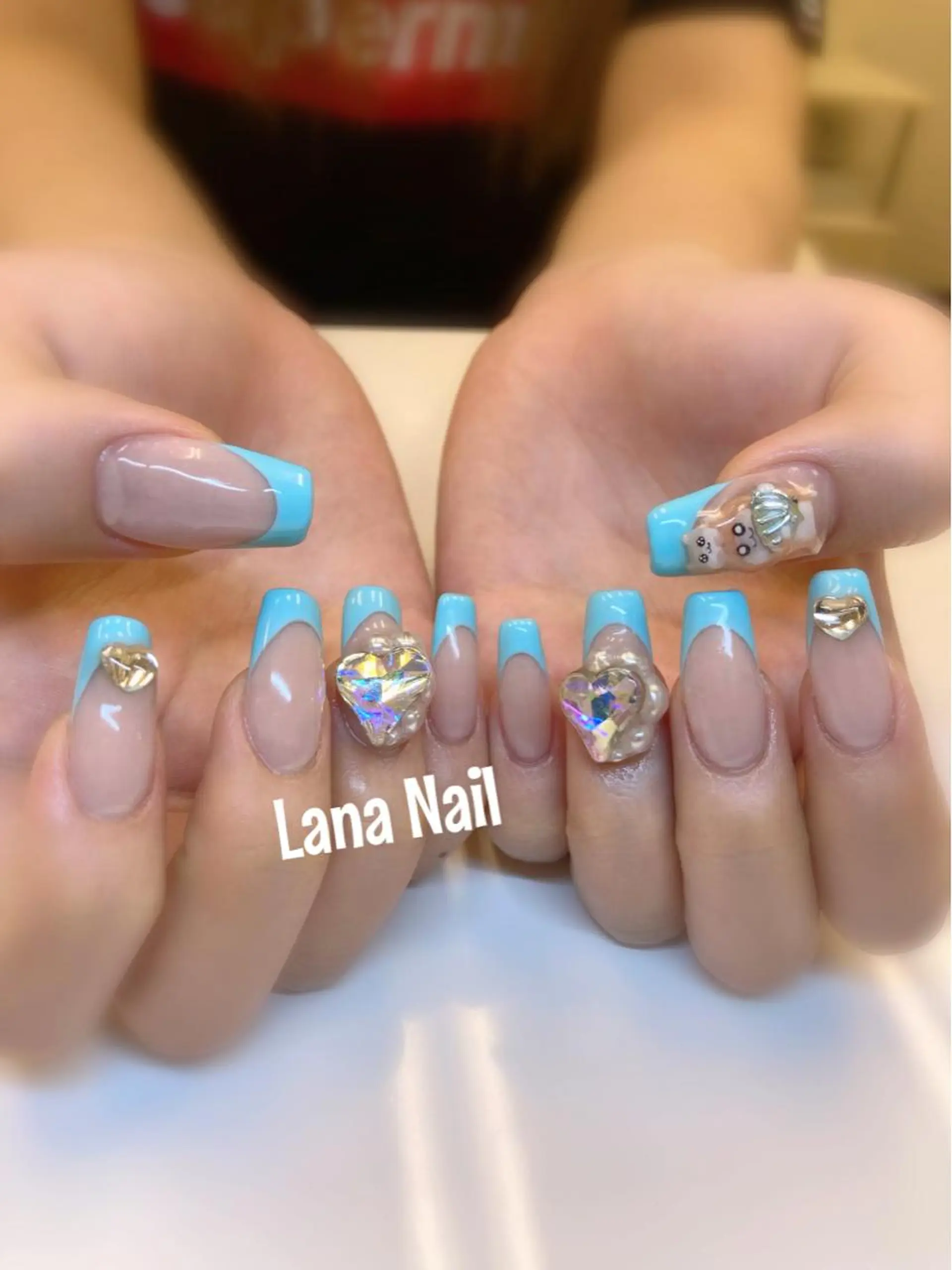 ネイル スカルプネイル Lana Nailのネイルデザイン