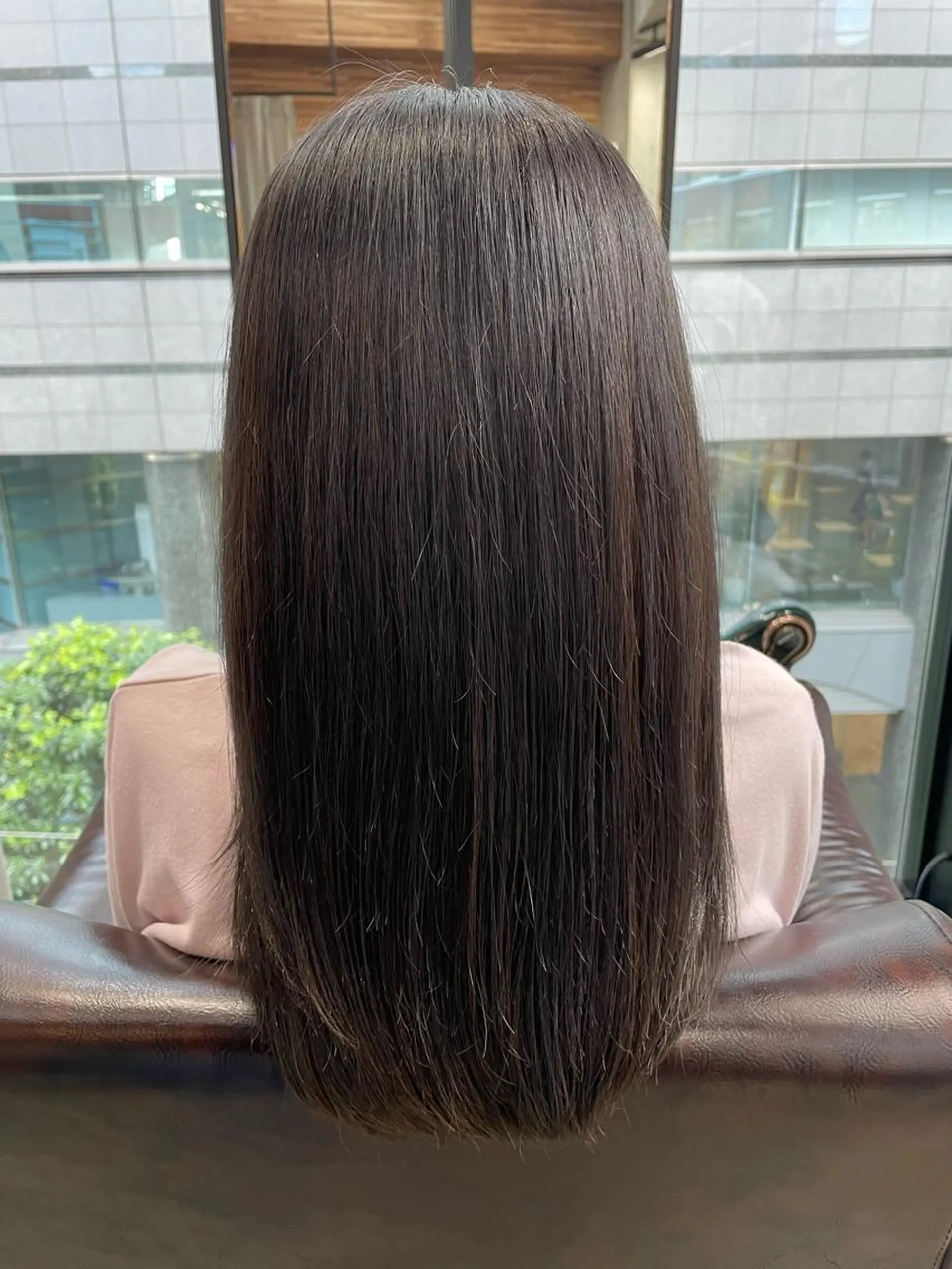 セミロング カラー 透明感カラー 🧸髪質改善/ 艶カラー/成田ありさのヘアスタイル