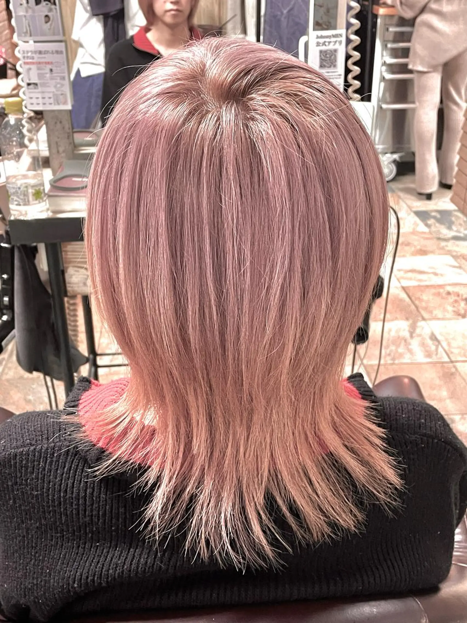 メンズ メンズウルフカット ウルフカット 榎戸 怜真のヘアスタイル