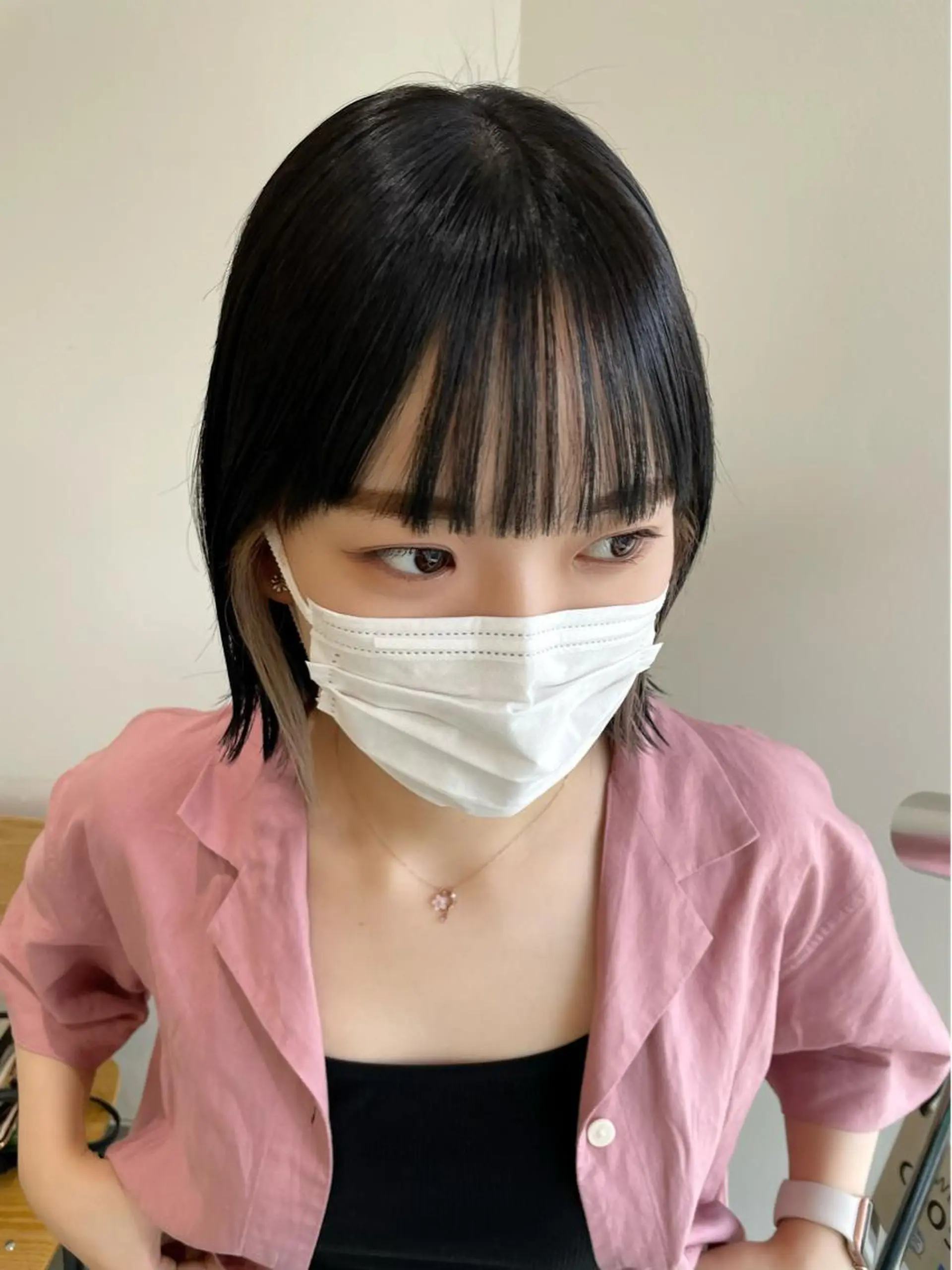 ミディアム カラー mir MIYUのヘアスタイル