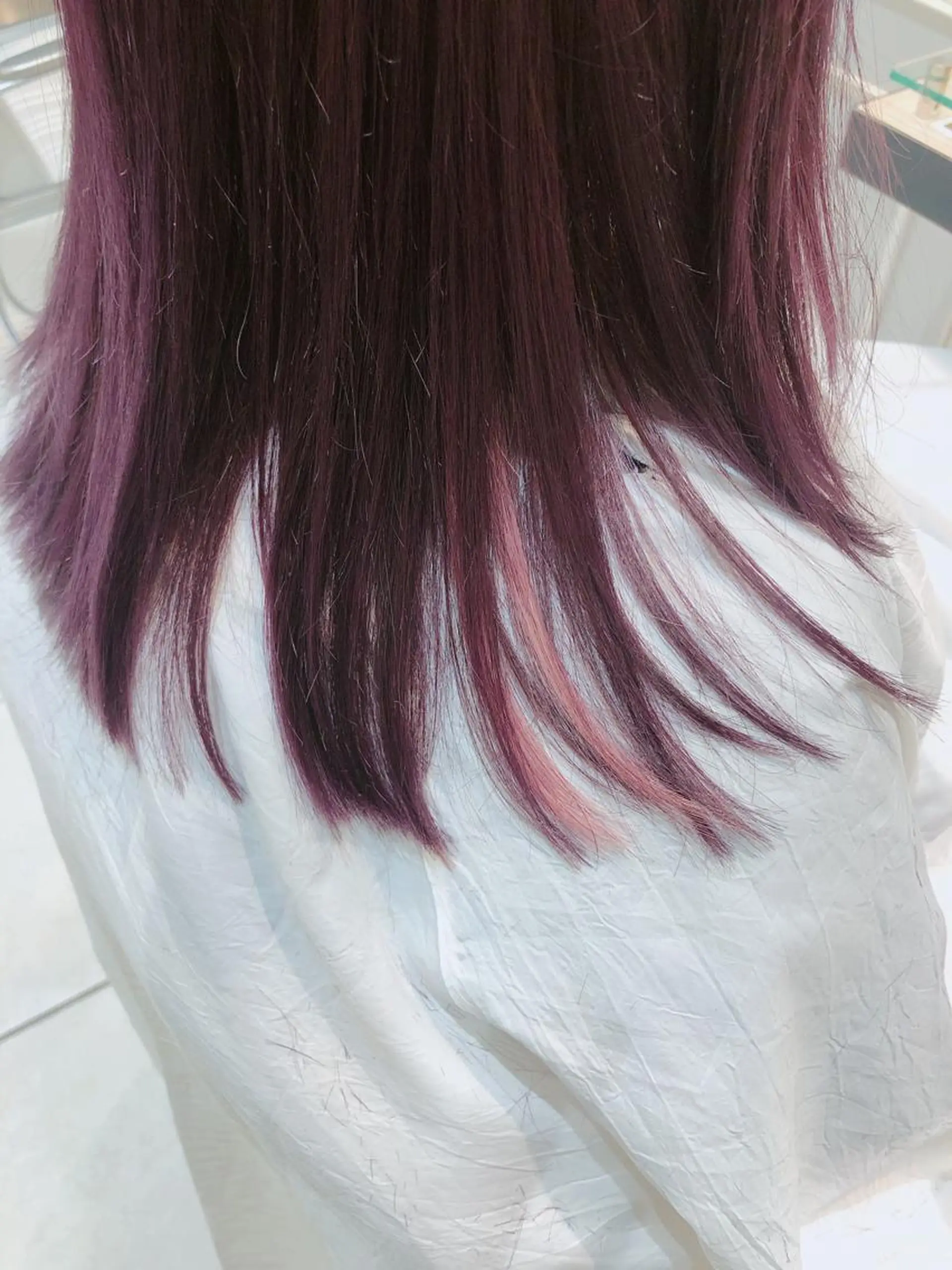 ミディアム 似合わせ艶髪カラー ❤️ハダユミのヘアスタイル