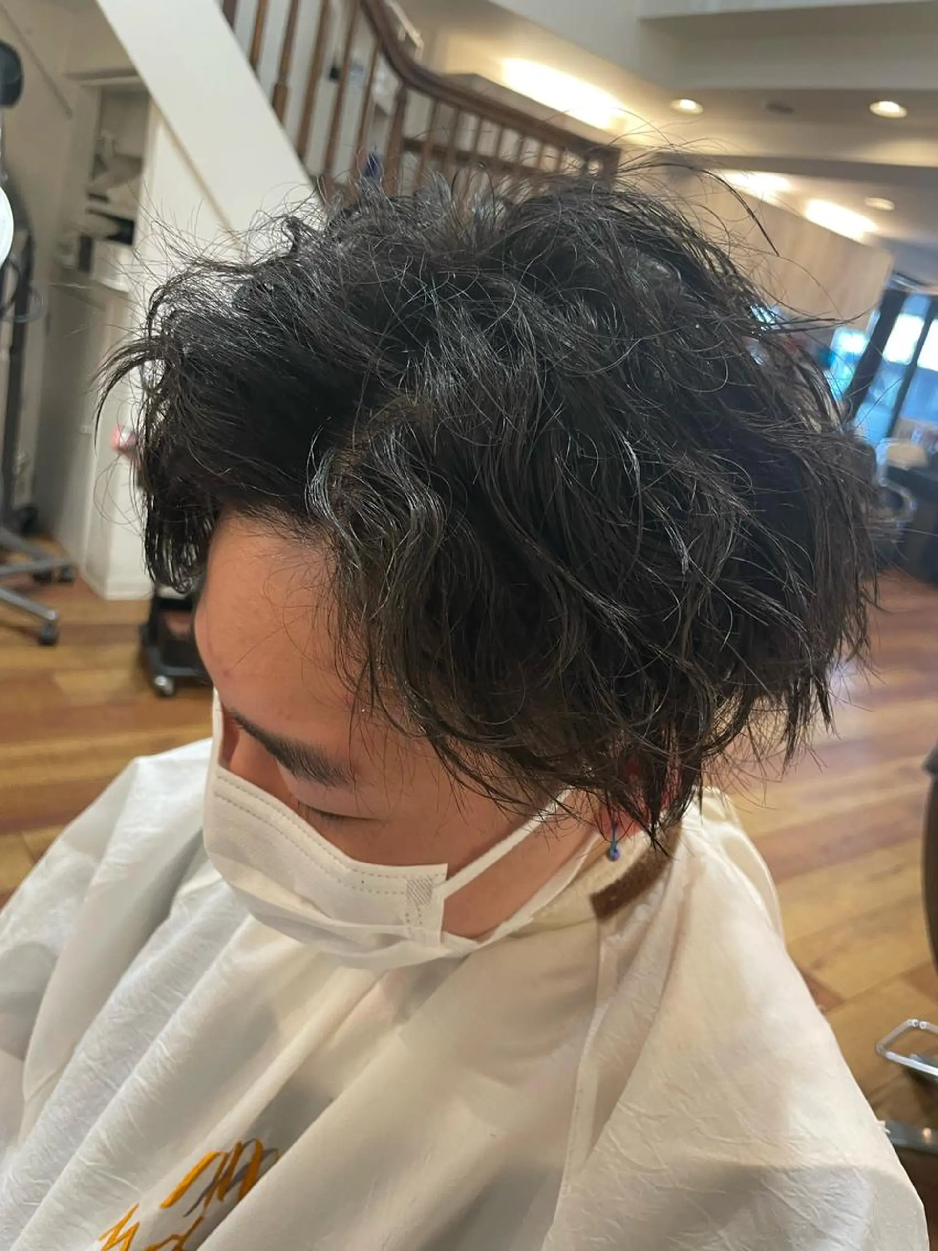 パーマ メンズ 浅香山✨美髪✨ やまもとあきこのヘアスタイル