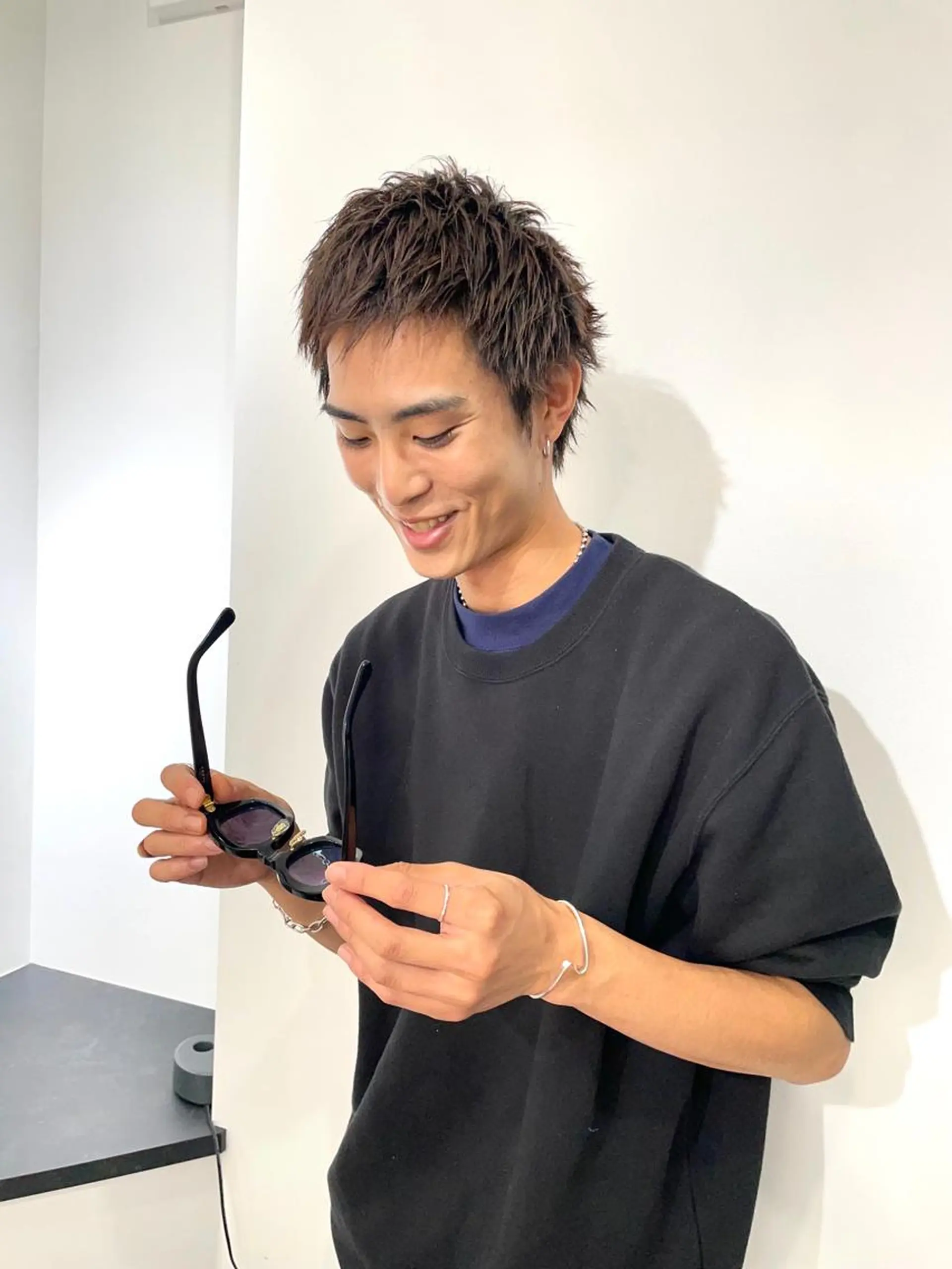 ショート パーマ メンズ メンズベリーショート ベリーショート ショートヘア フウト/メンズカット /メンズパーマのヘアスタイル