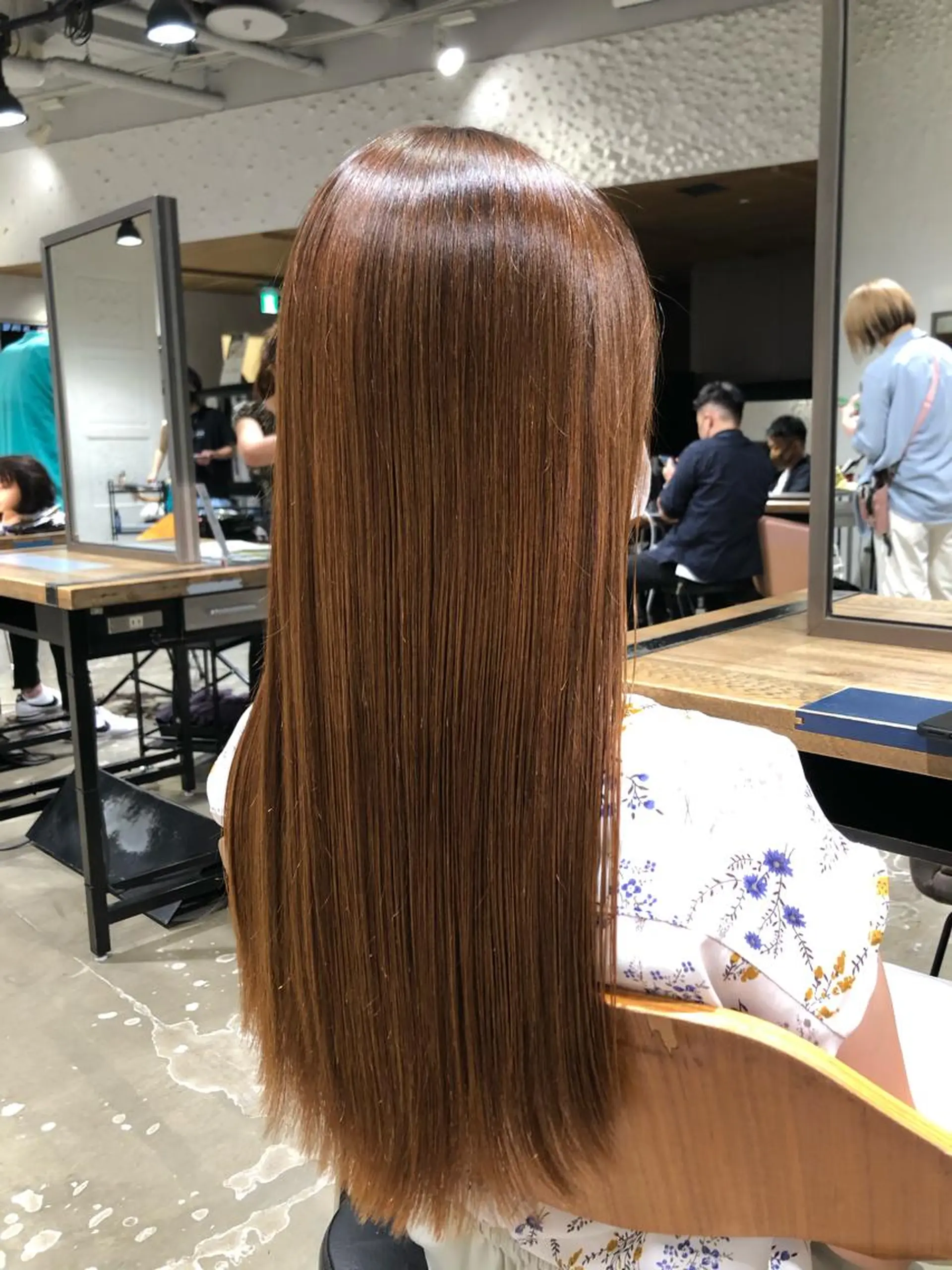 ロング カラー ヘアアレンジ 【柔らか透明感✨/ 似合せ前髪】大石葉月のヘアスタイル