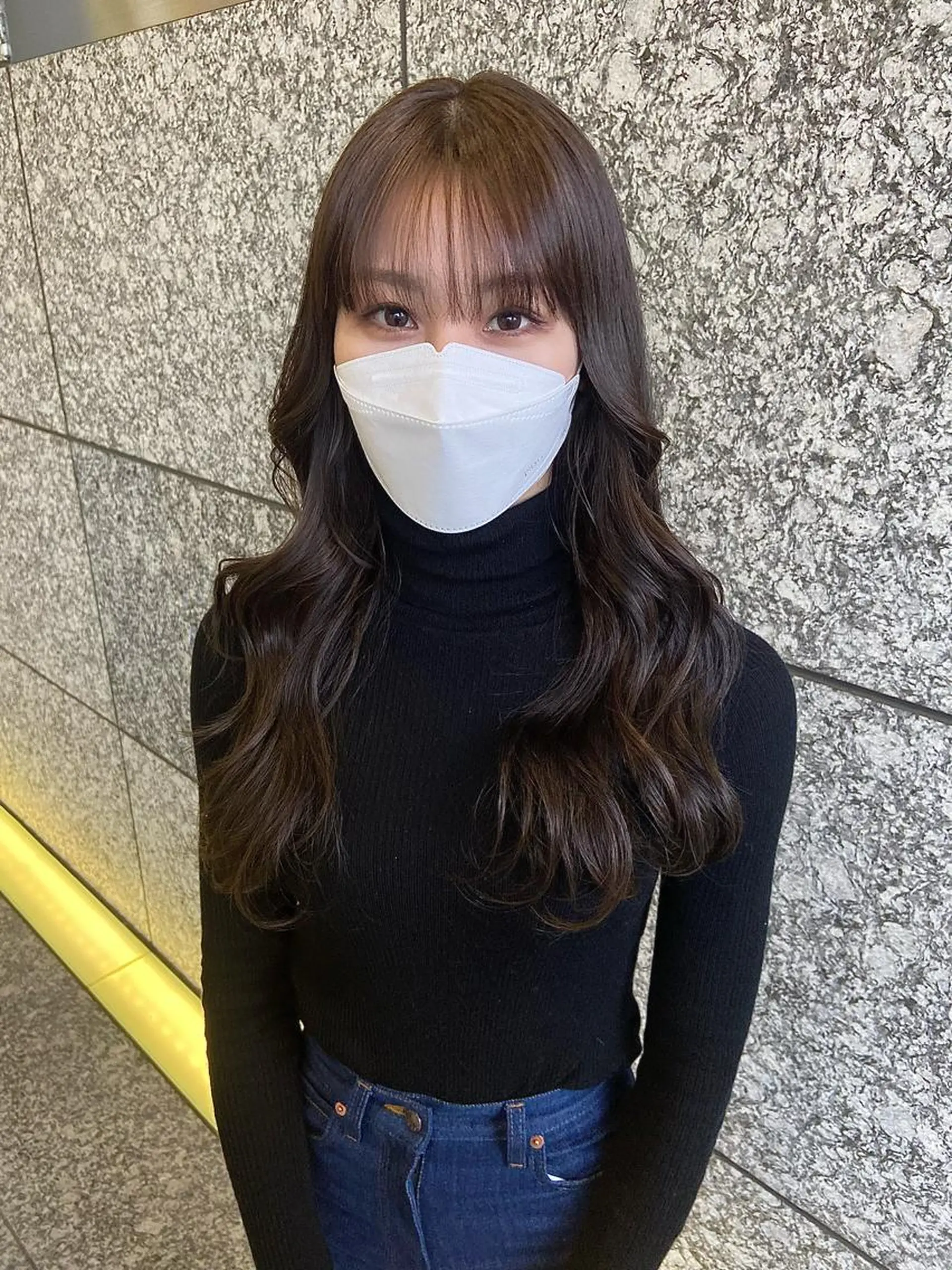 ロング カラー 吉田 幸斗のヘアスタイル
