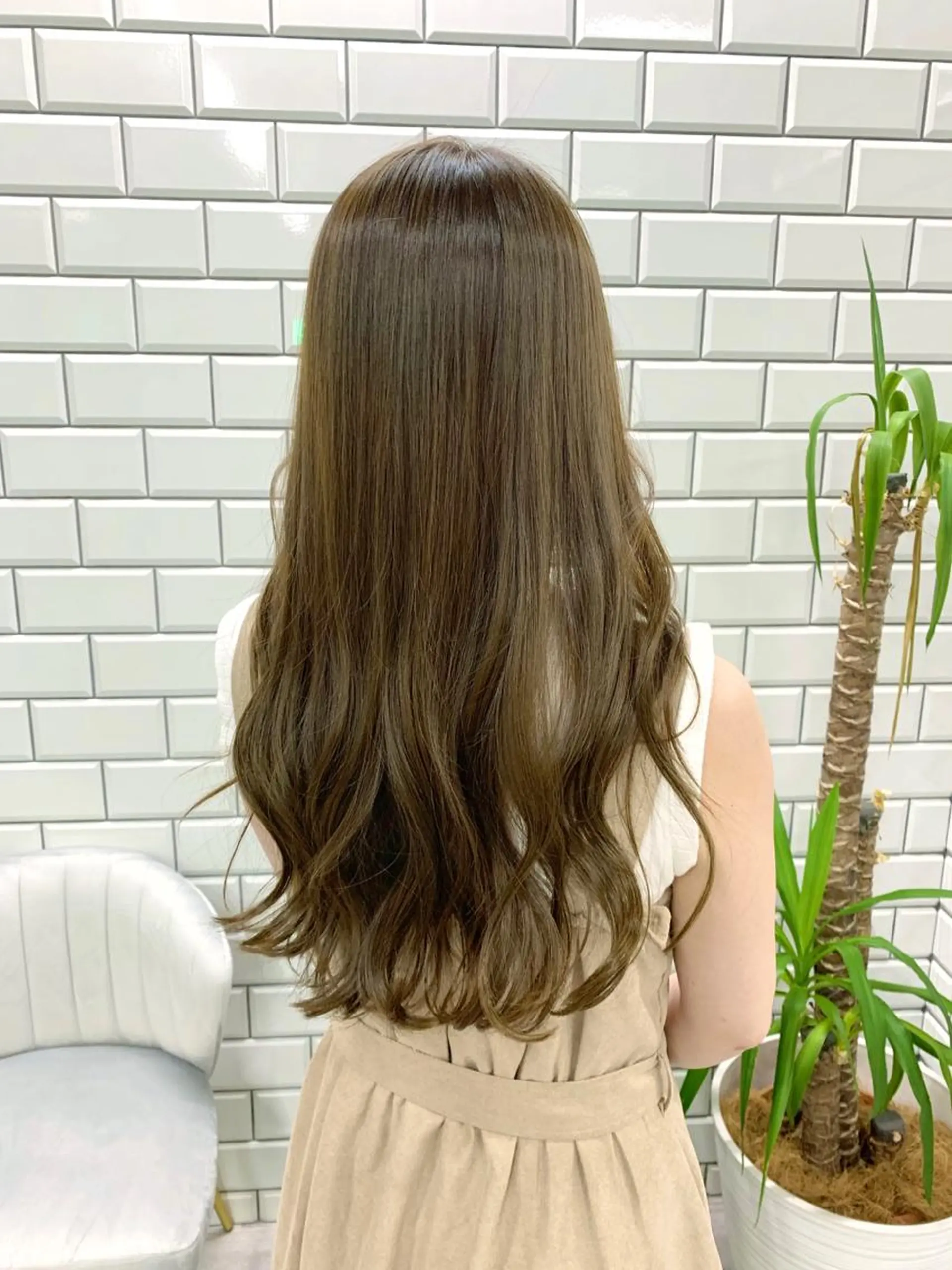 ロング カラー ヘアアレンジ バレイヤージュ ブリーチ 透明感カラー ダブルカラー ハイライトカラー 🌷大澤ゆい🌷 stylistのヘアスタイル