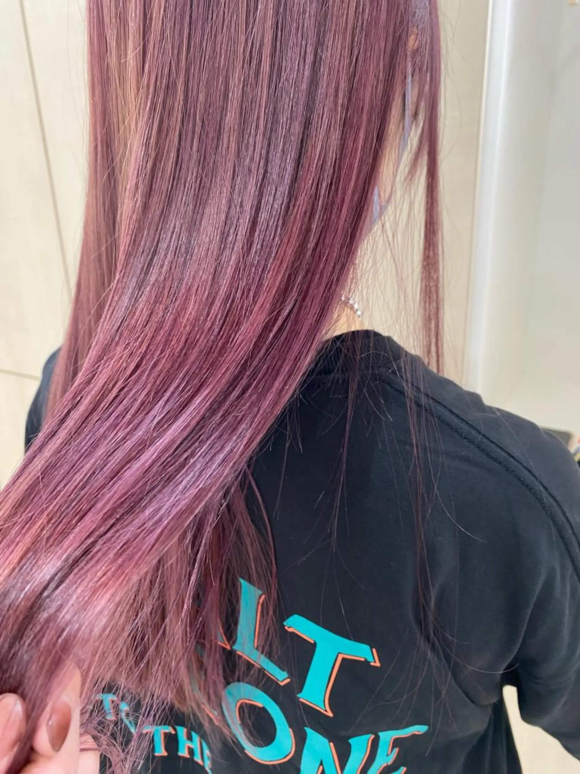 セミロング キッズ カット ヘアカラー トリートメント a-o岡野　こやま しんぺいのヘアスタイル