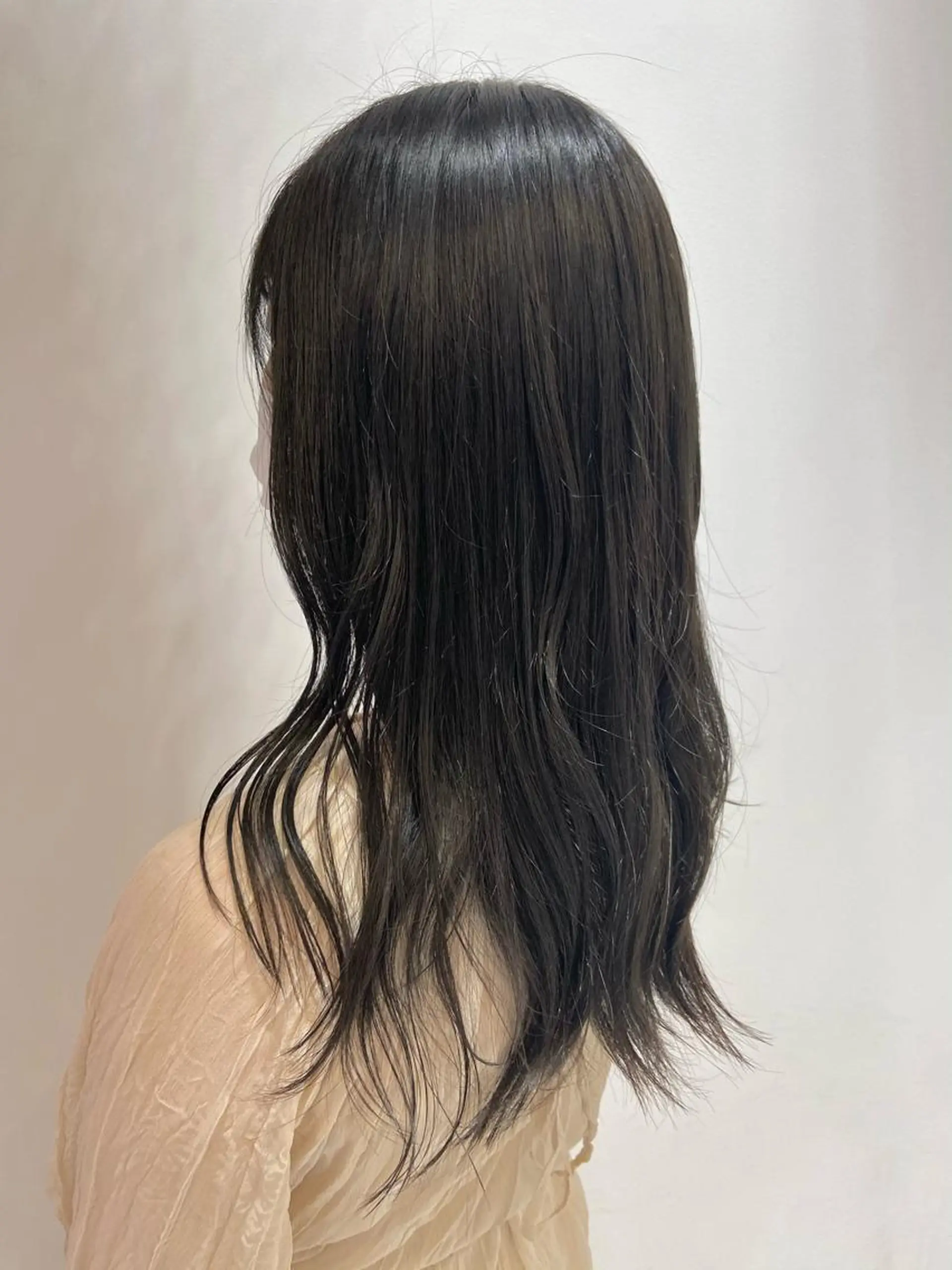 ミディアム カラー カット ヘアカラー トリートメント 🐺ウルフ/レイヤー 似合わせ‎🤍沙羅のヘアスタイル